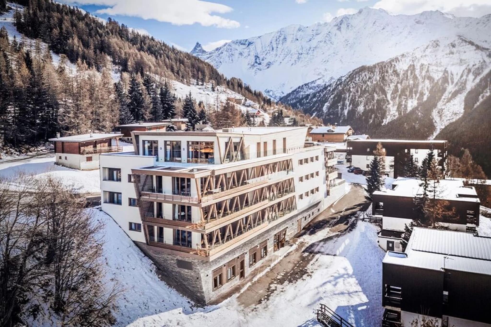 PLAN PEISEY Le Quartz A38S-Gebied winter 5km