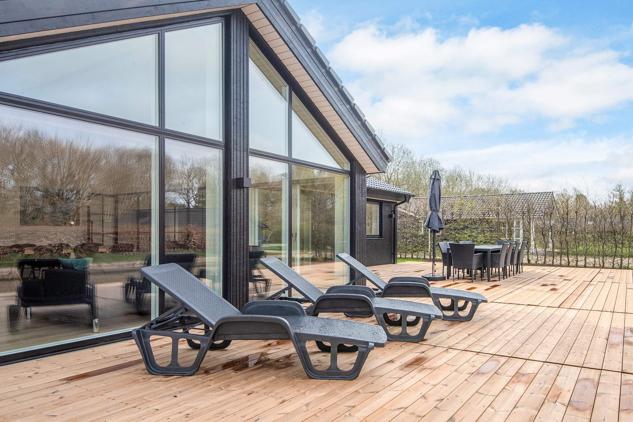 5 sterren vakantie huis in Ansager - Uitzicht