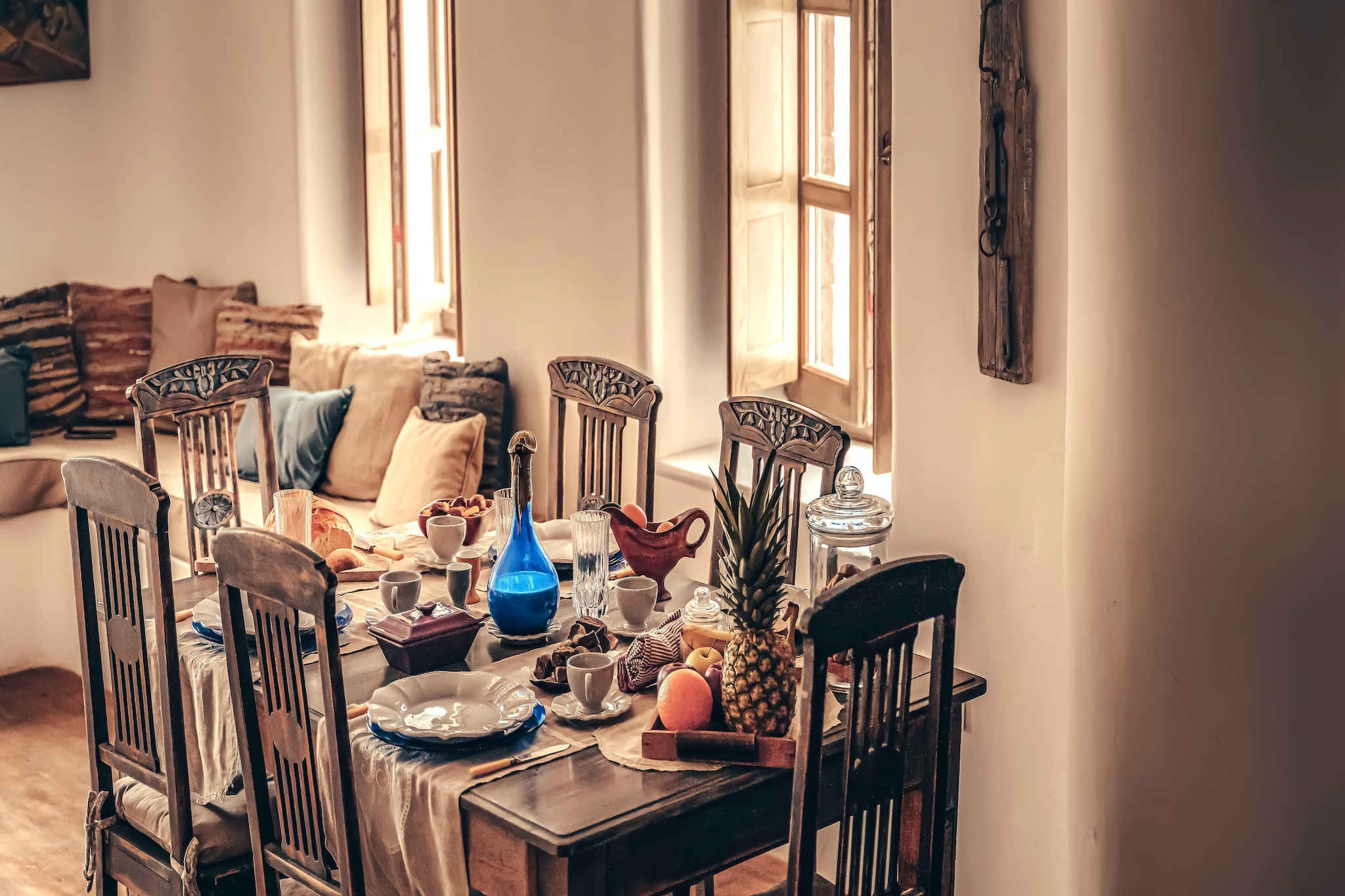 Villa Santa Croce-Eetkamer