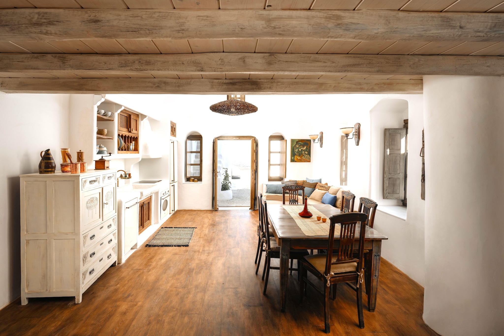 Villa Santa Croce-Eetkamer