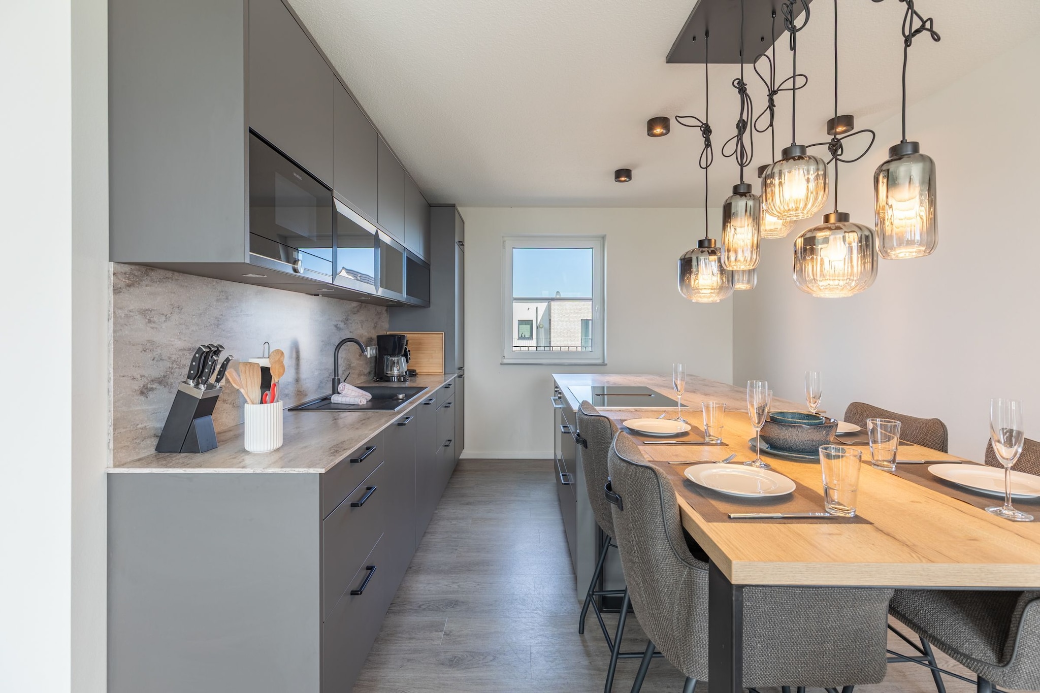 Deichblick de Luxe auf Nordstrand-Keuken