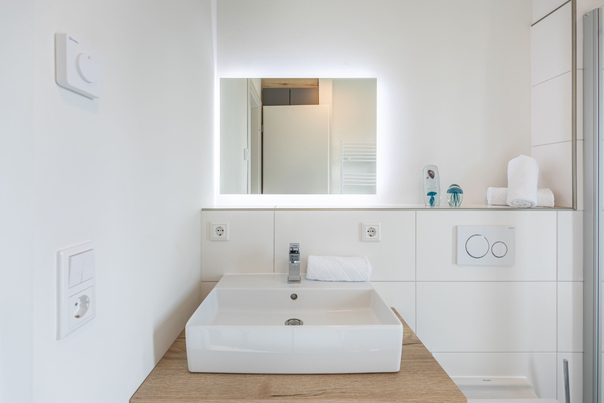 Hallighafen de Luxe auf Nordstrand-Salle de bain