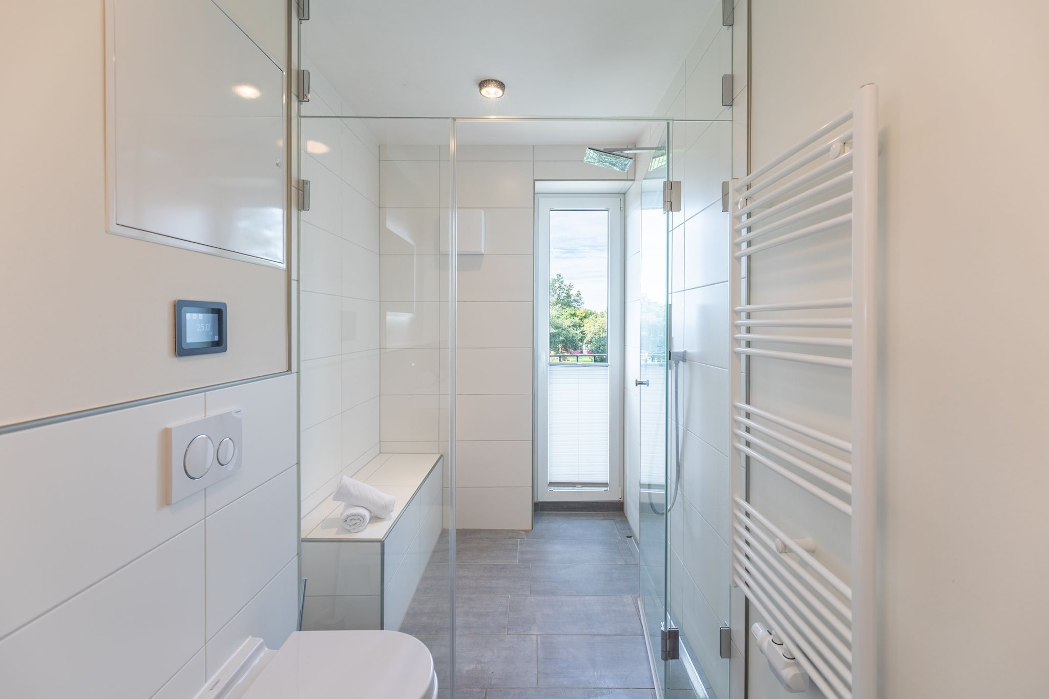 Halligwelt de Luxe auf Nordstrand-Badkamer