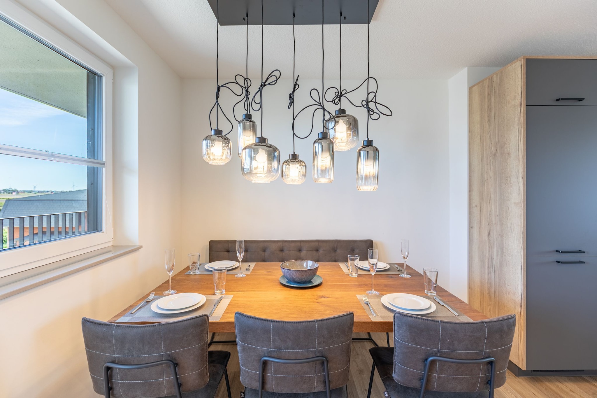 Halligwelt de Luxe auf Nordstrand-Eetkamer