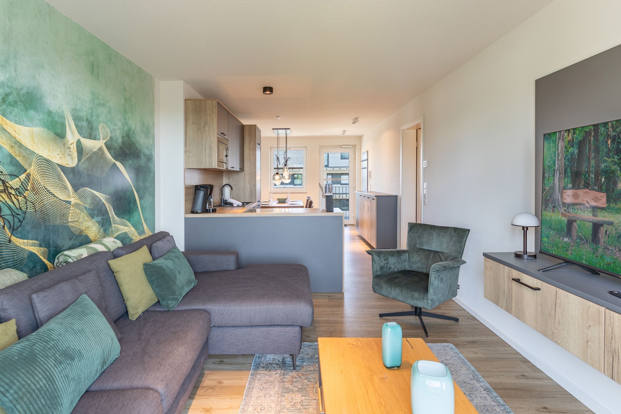 Sandbank de Luxe 7 auf Nordstrand-Living room