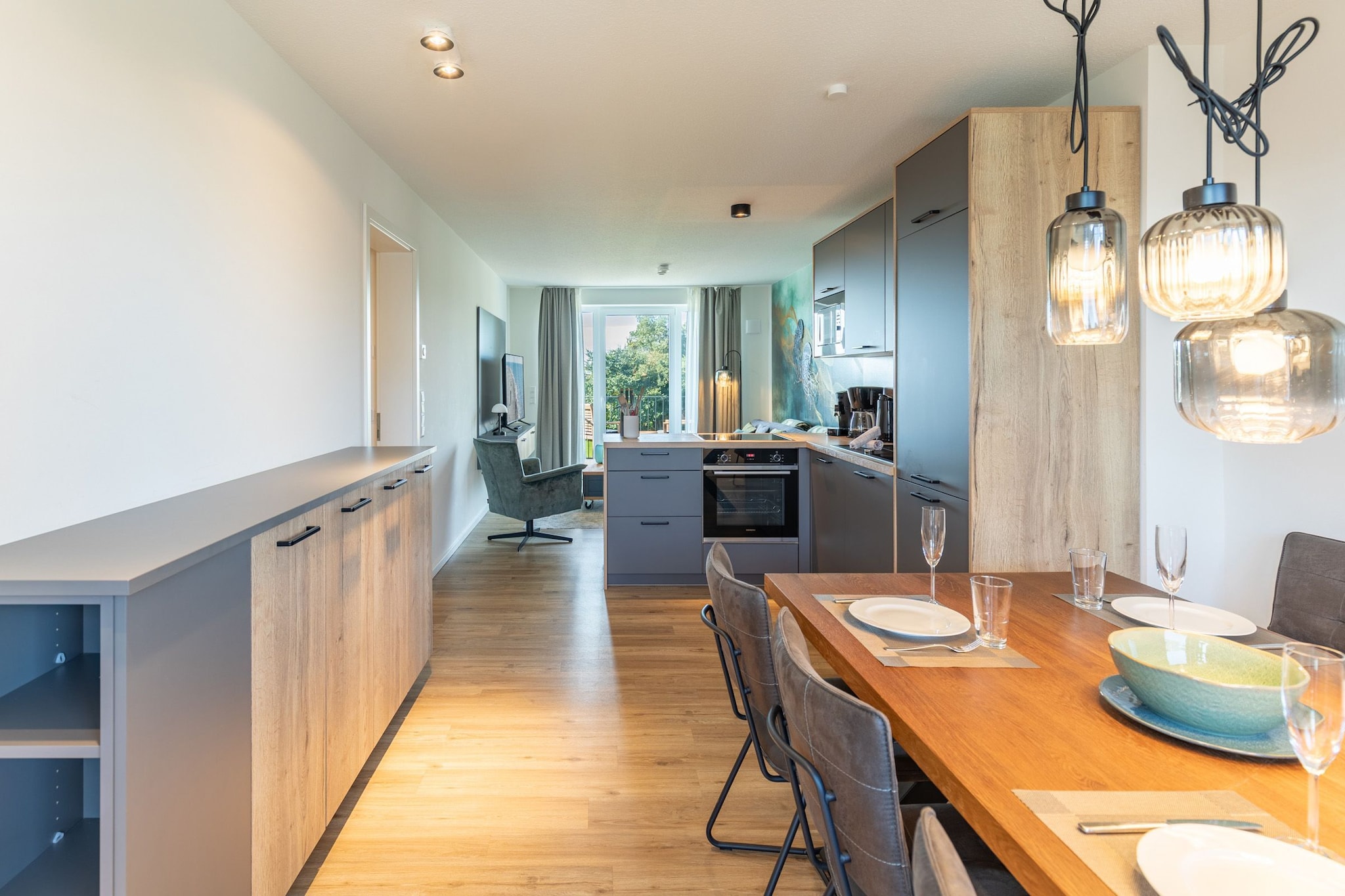 Sandbank de Luxe 7 auf Nordstrand-Dining room