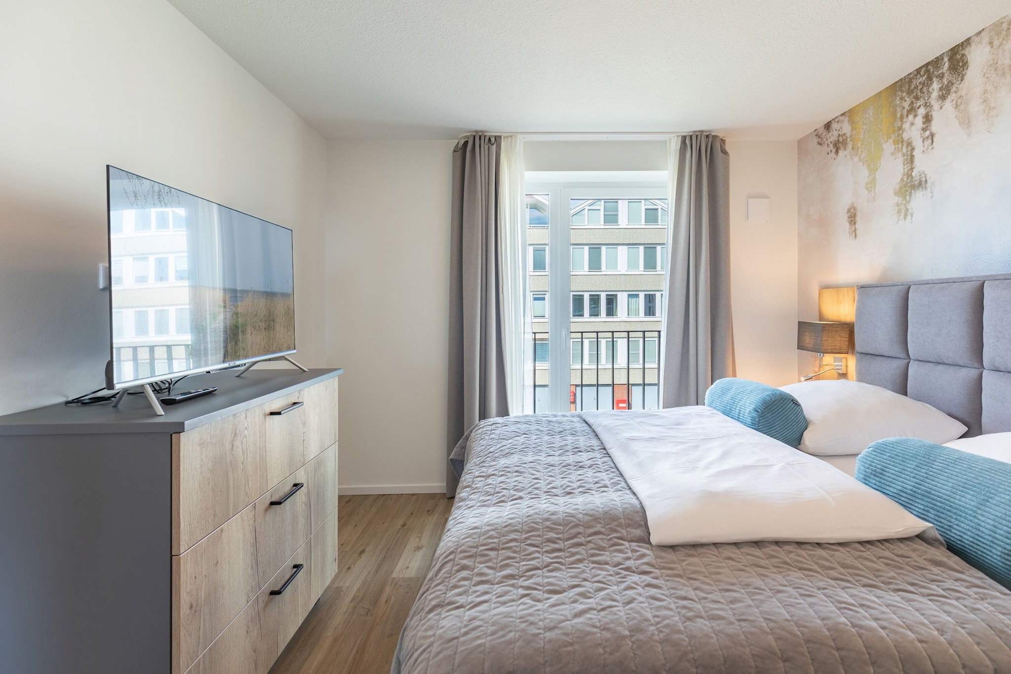 Wattsegler de Luxe auf Nordstrand-Slaapkamer