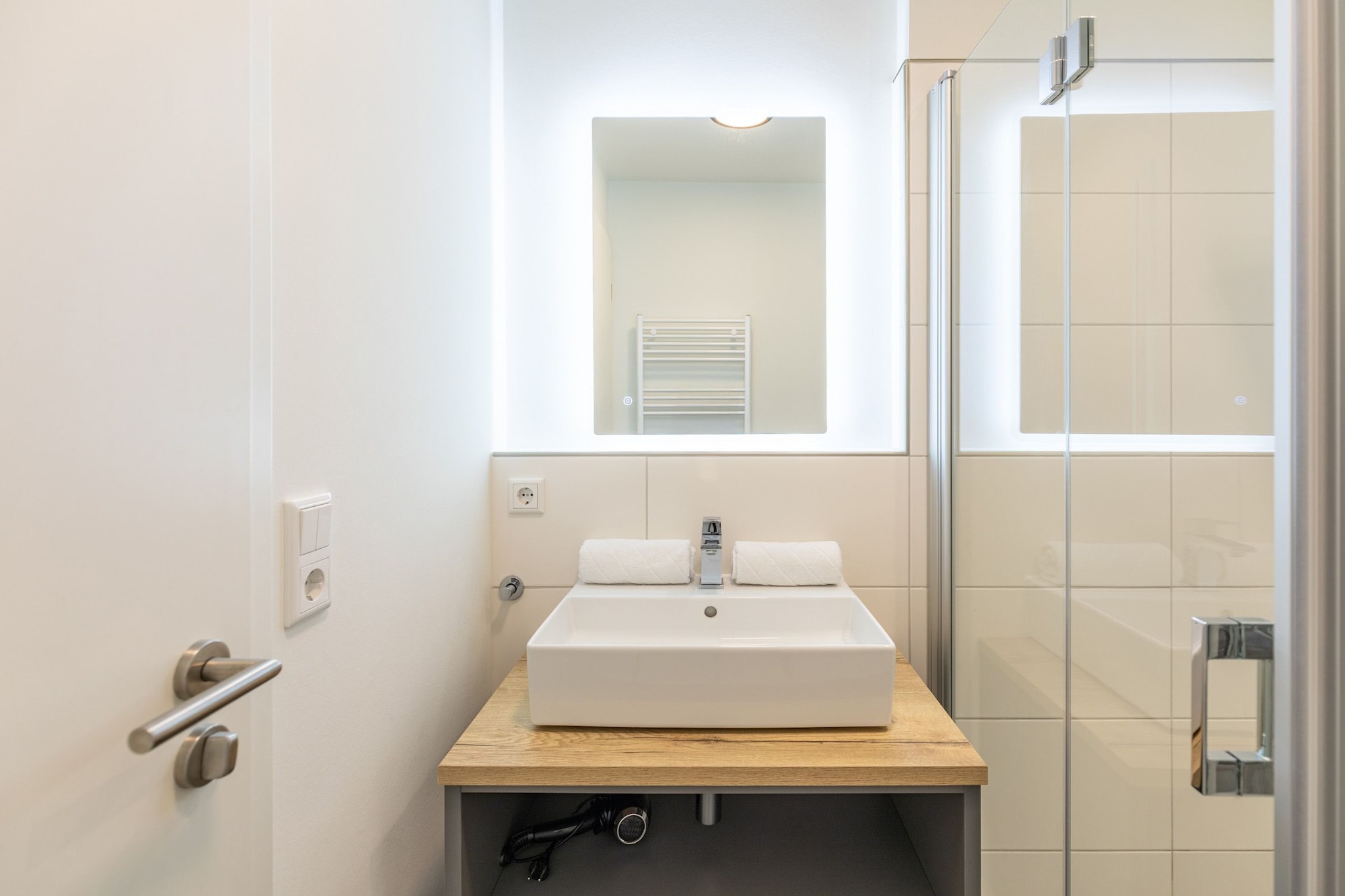 Wattsegler de Luxe auf Nordstrand-Badkamer