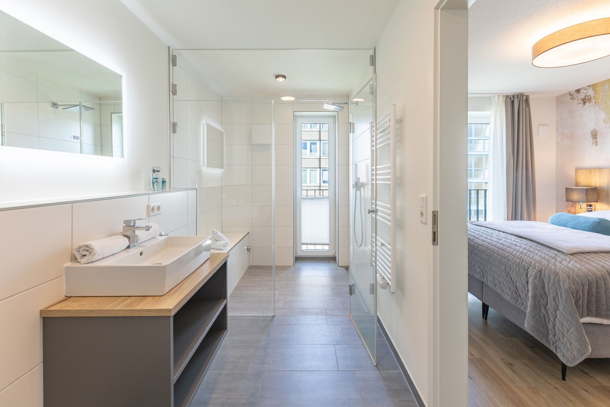 Wattsegler de Luxe auf Nordstrand-Badkamer