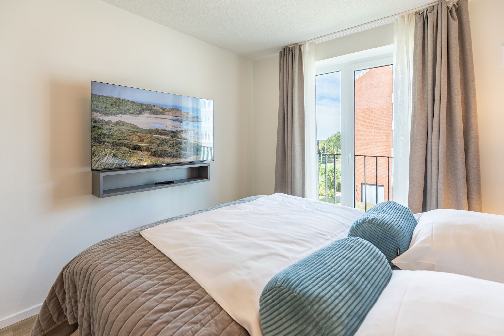 Wattsegler de Luxe auf Nordstrand-Slaapkamer