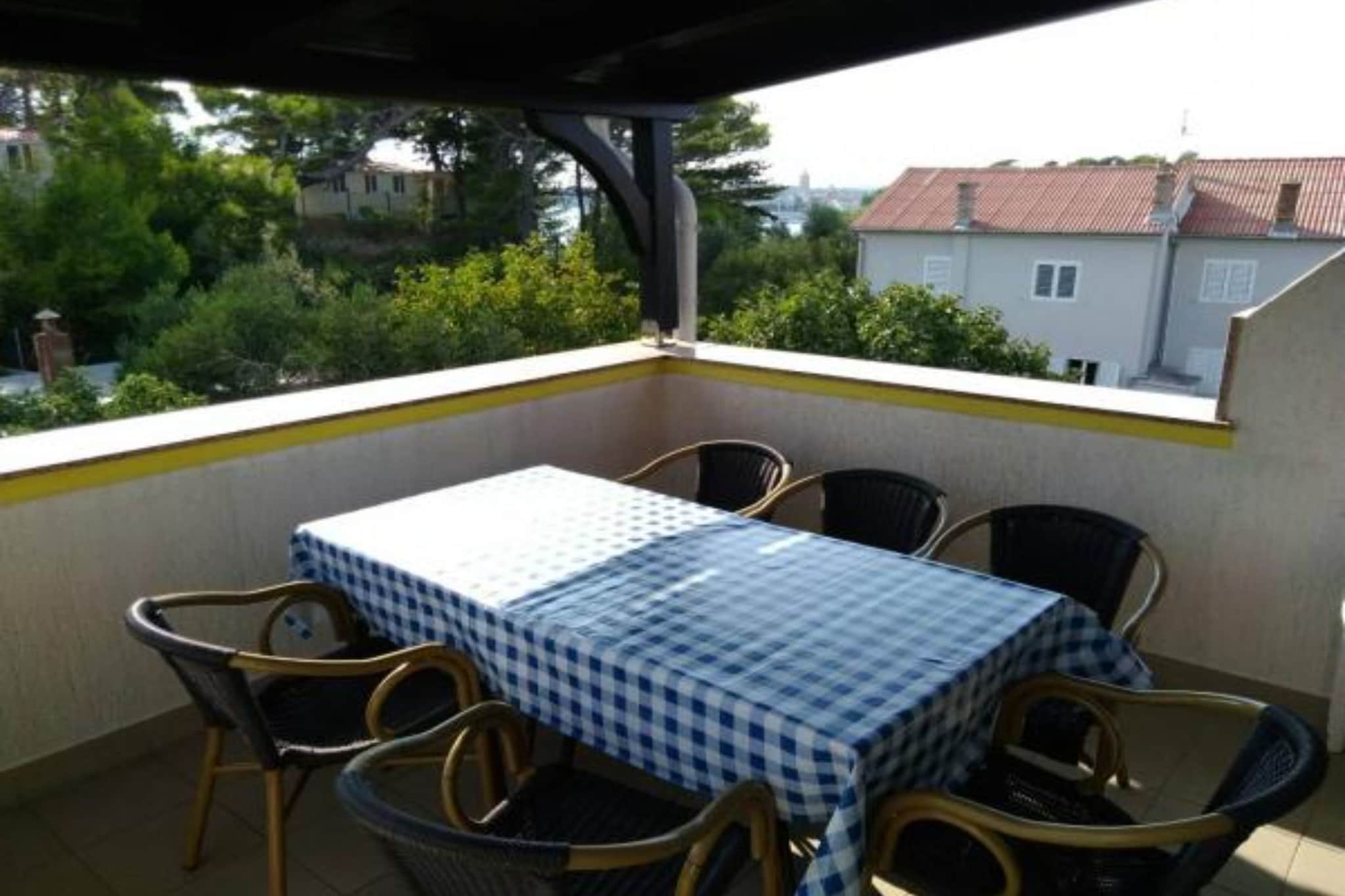 Apartments Verović Rab Banjol - Two Bedroom Apartment With Terrace (A1)-Terrace balcony