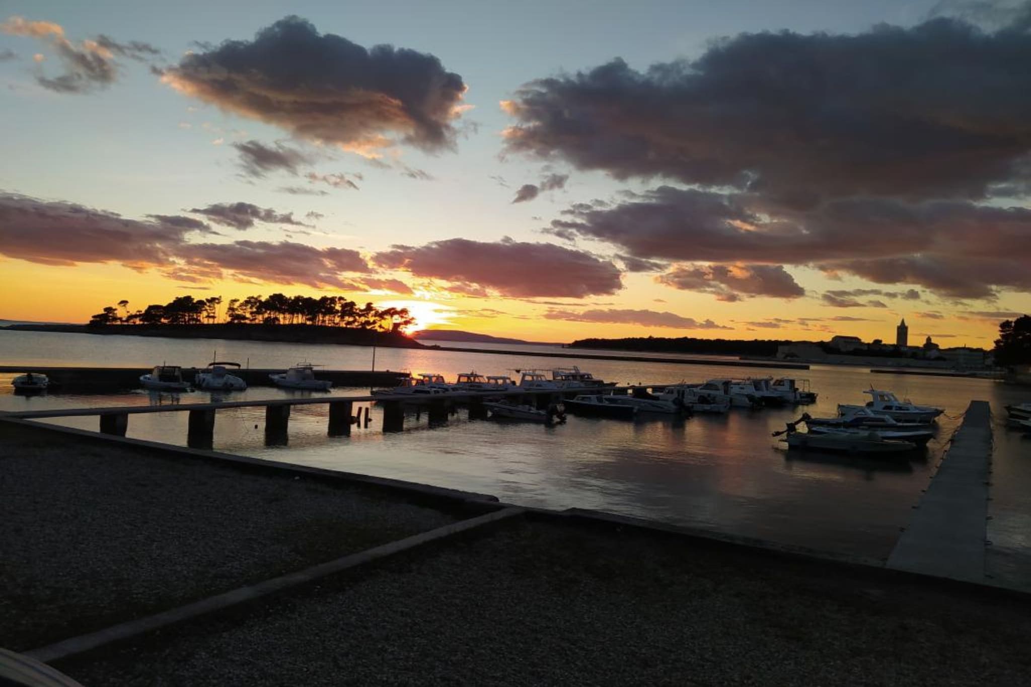 Apartments Verović Rab Banjol - Two Bedroom Apartment With Terrace (A2)-View