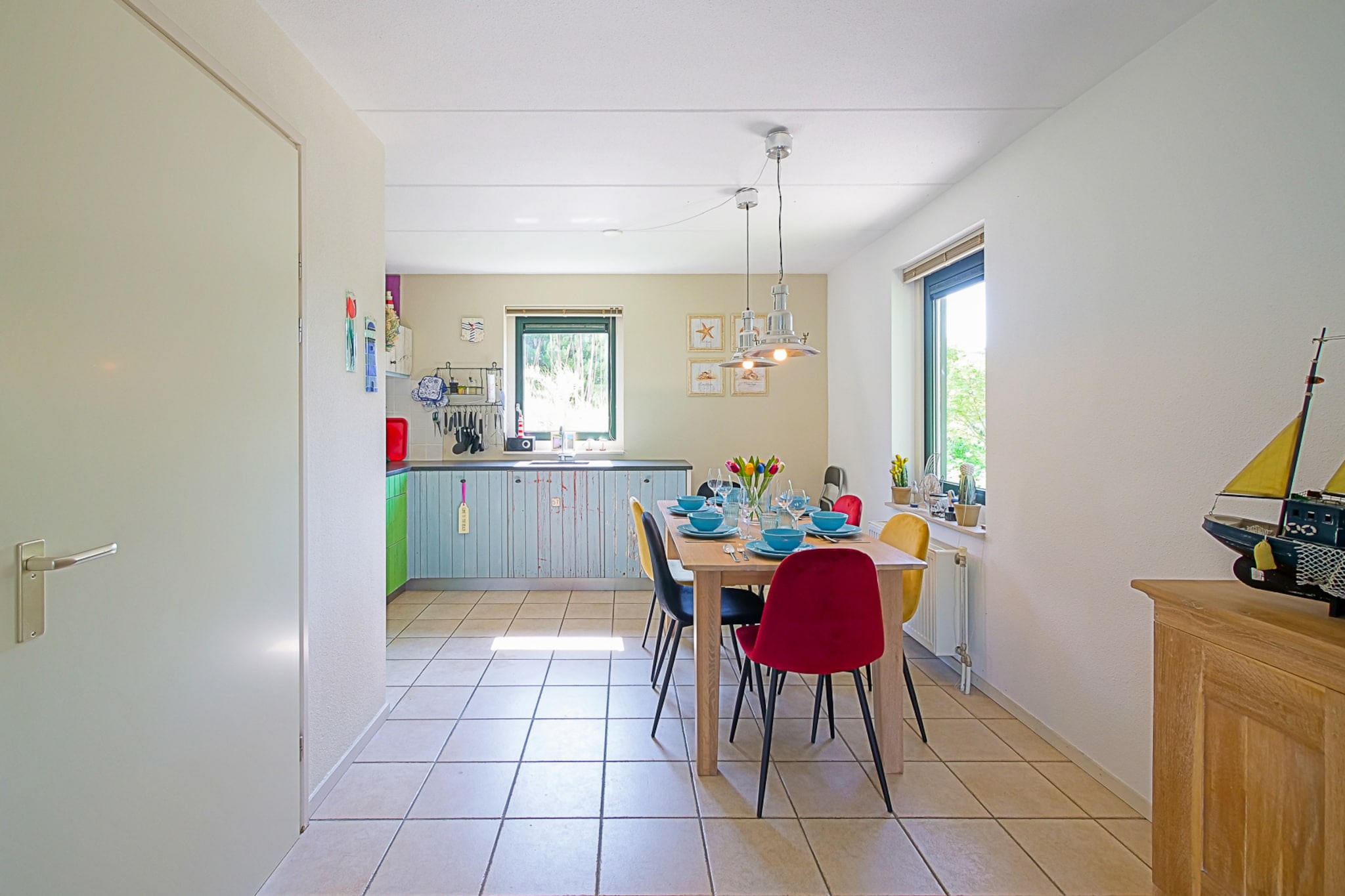 Villa Noorderzon-Salle à manger