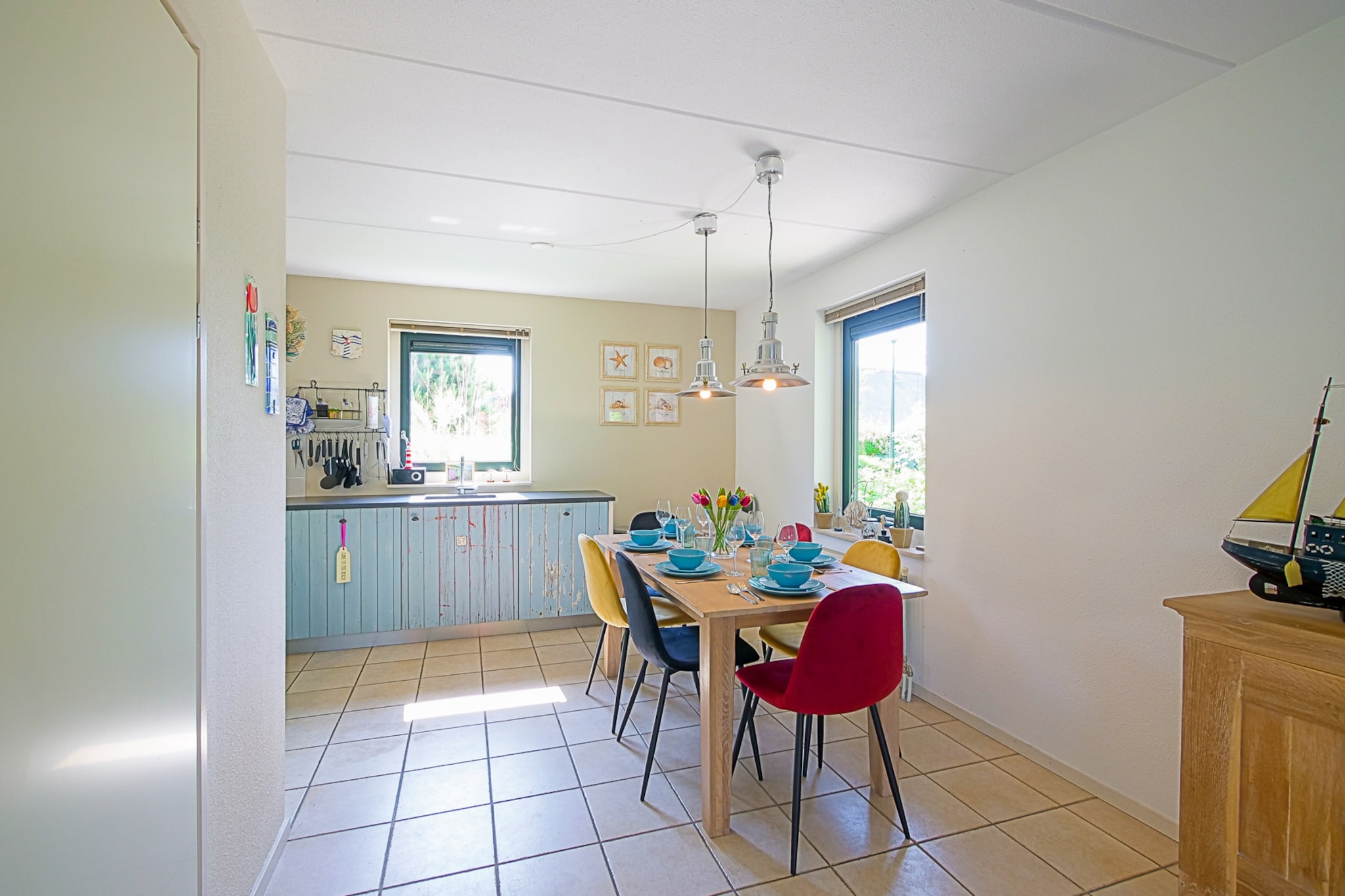 Villa Noorderzon-Salle à manger