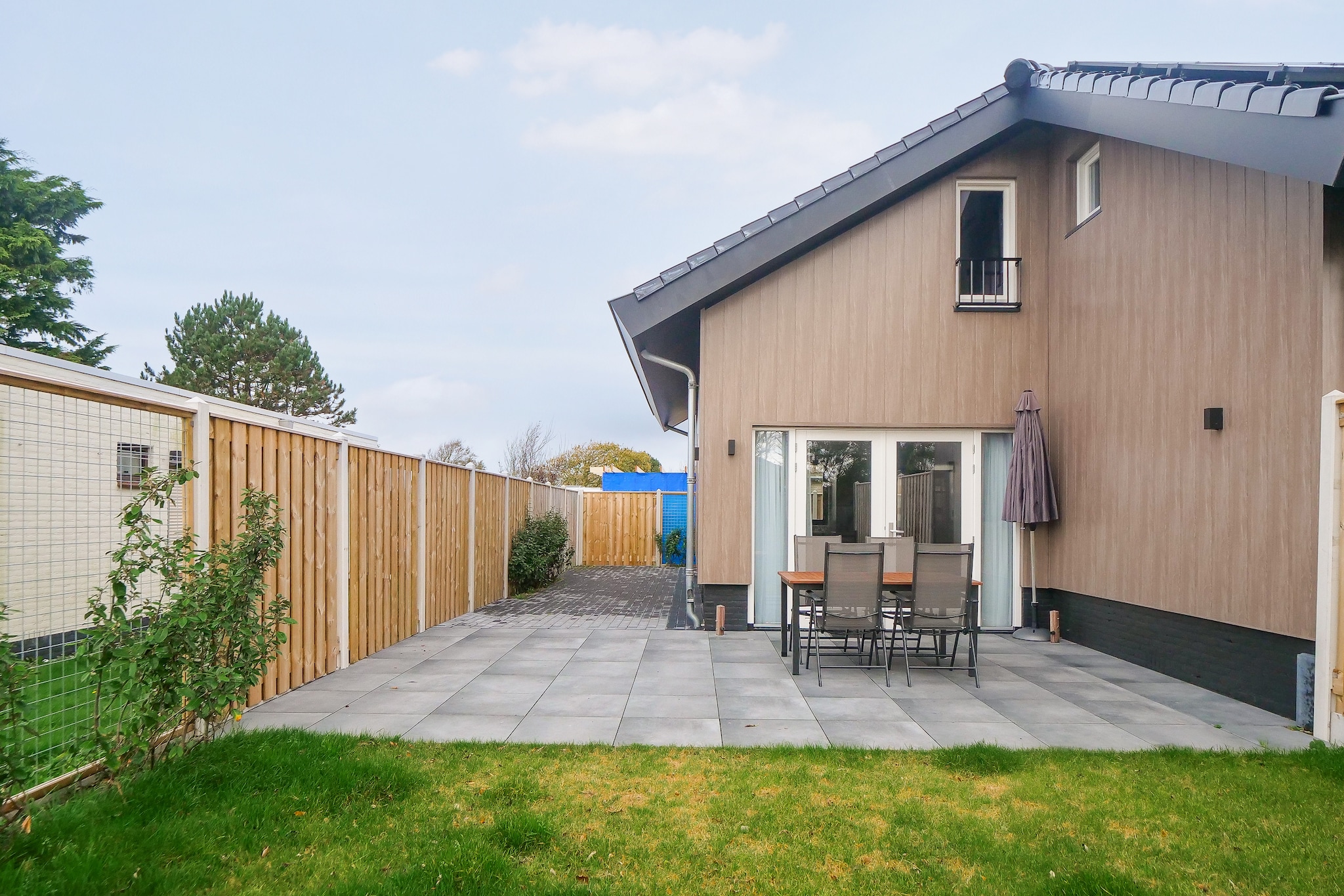 Huis Zand-Außenbereich Sommer