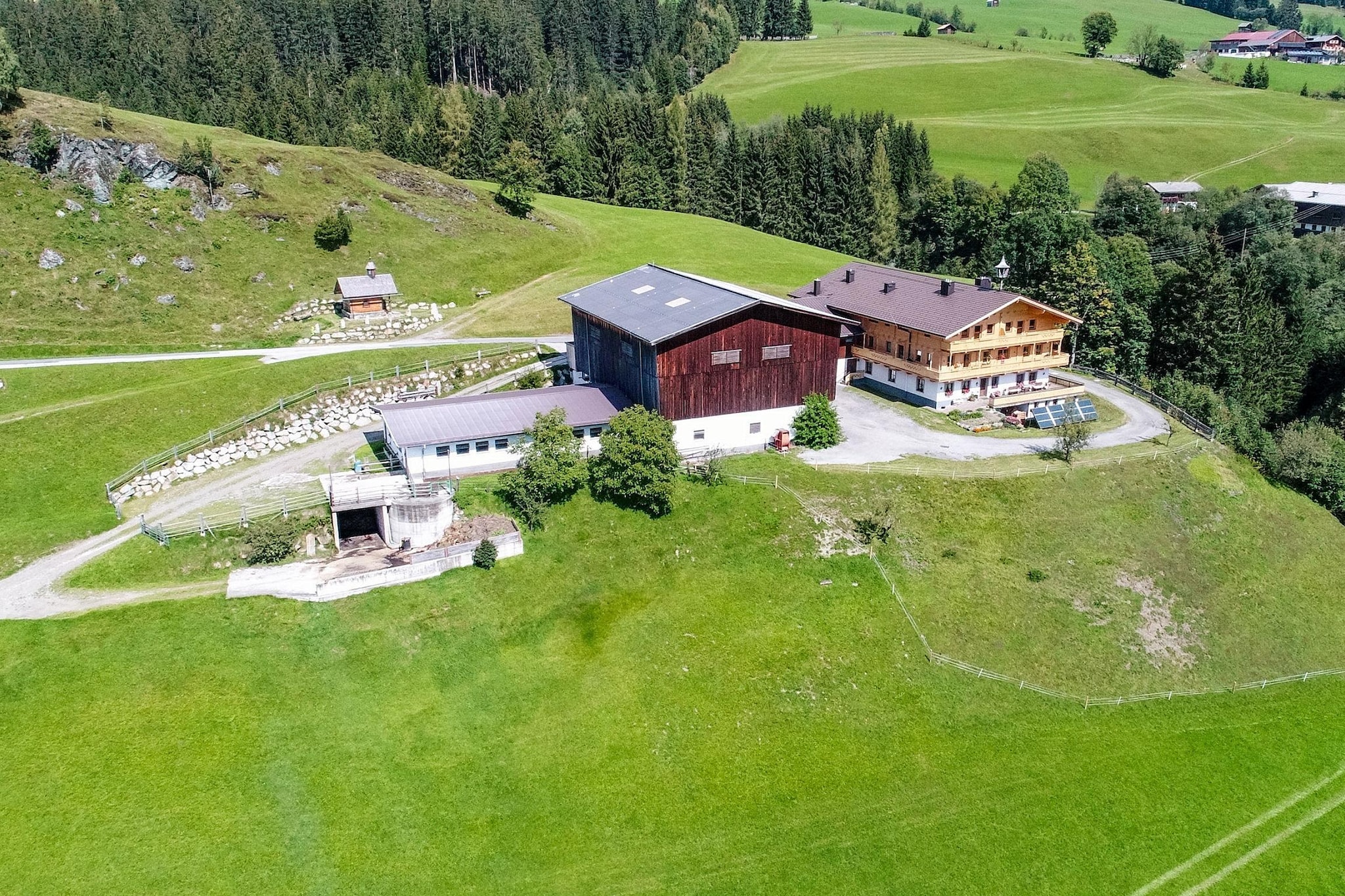 Ferienwohnung Mayrhof-Außenbereich Sommer