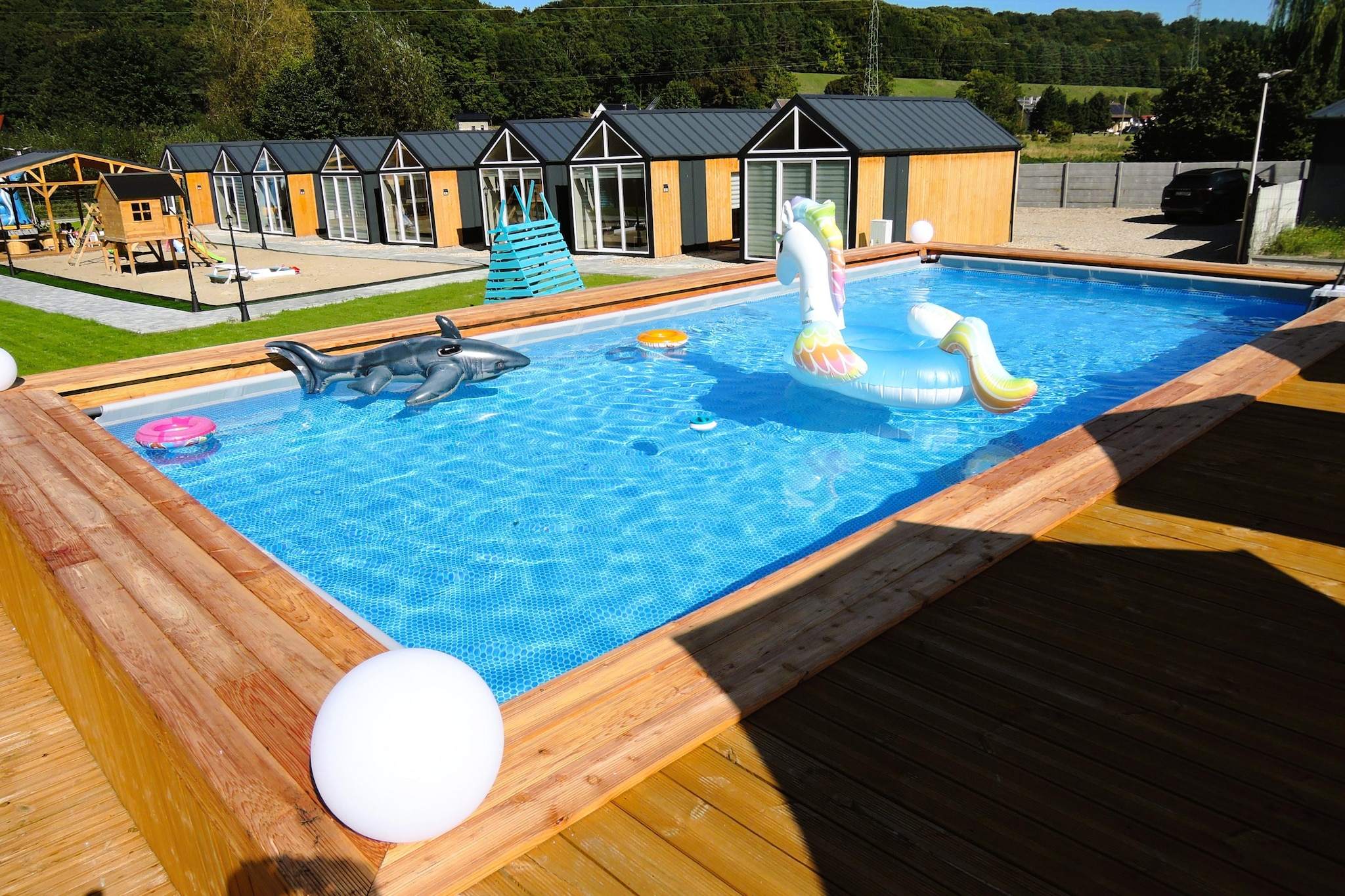 Turkusowa osada Wapnica-Piscine