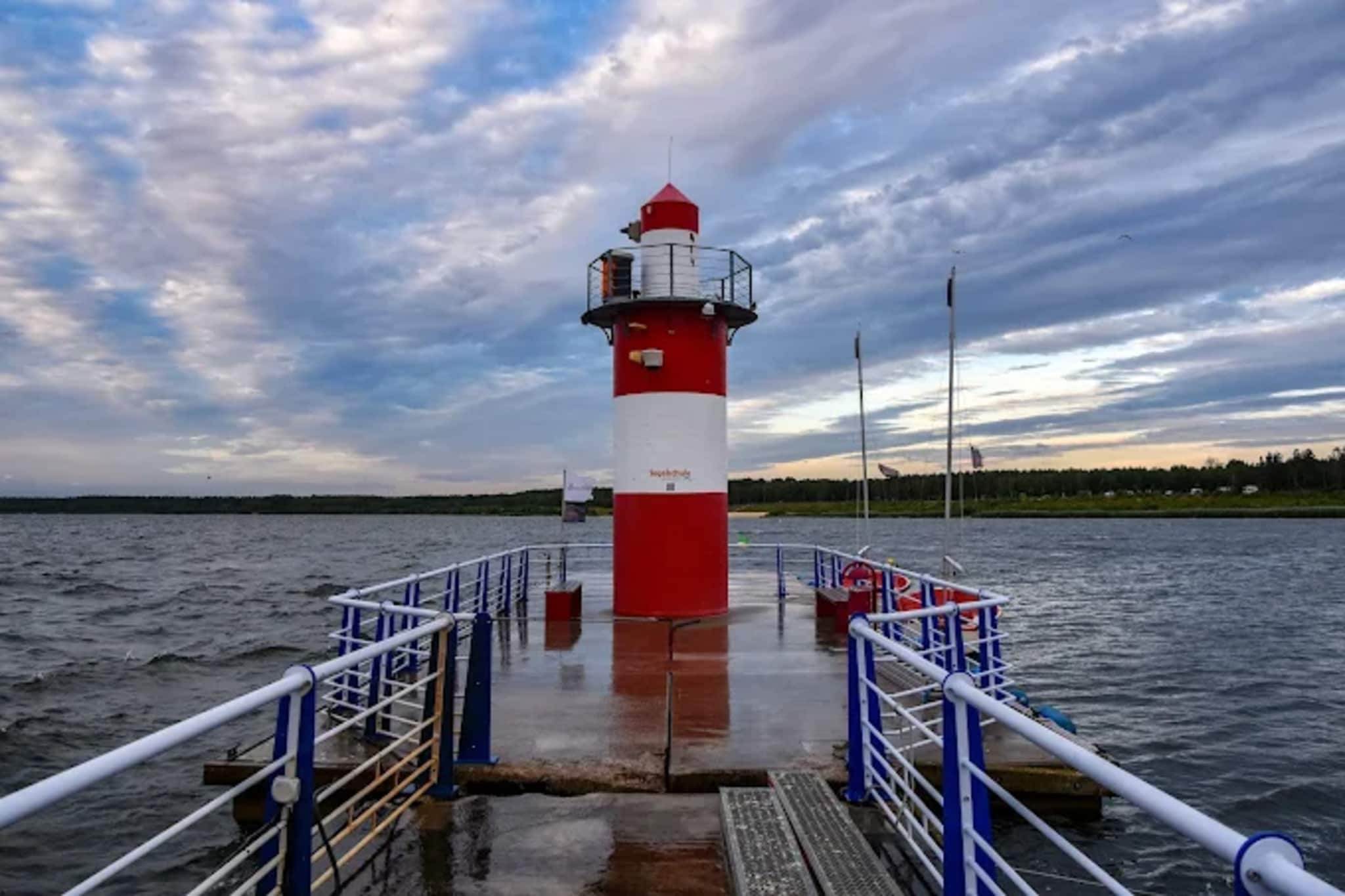 Hausboot am Bärwalder See-Gebieden zomer 5km