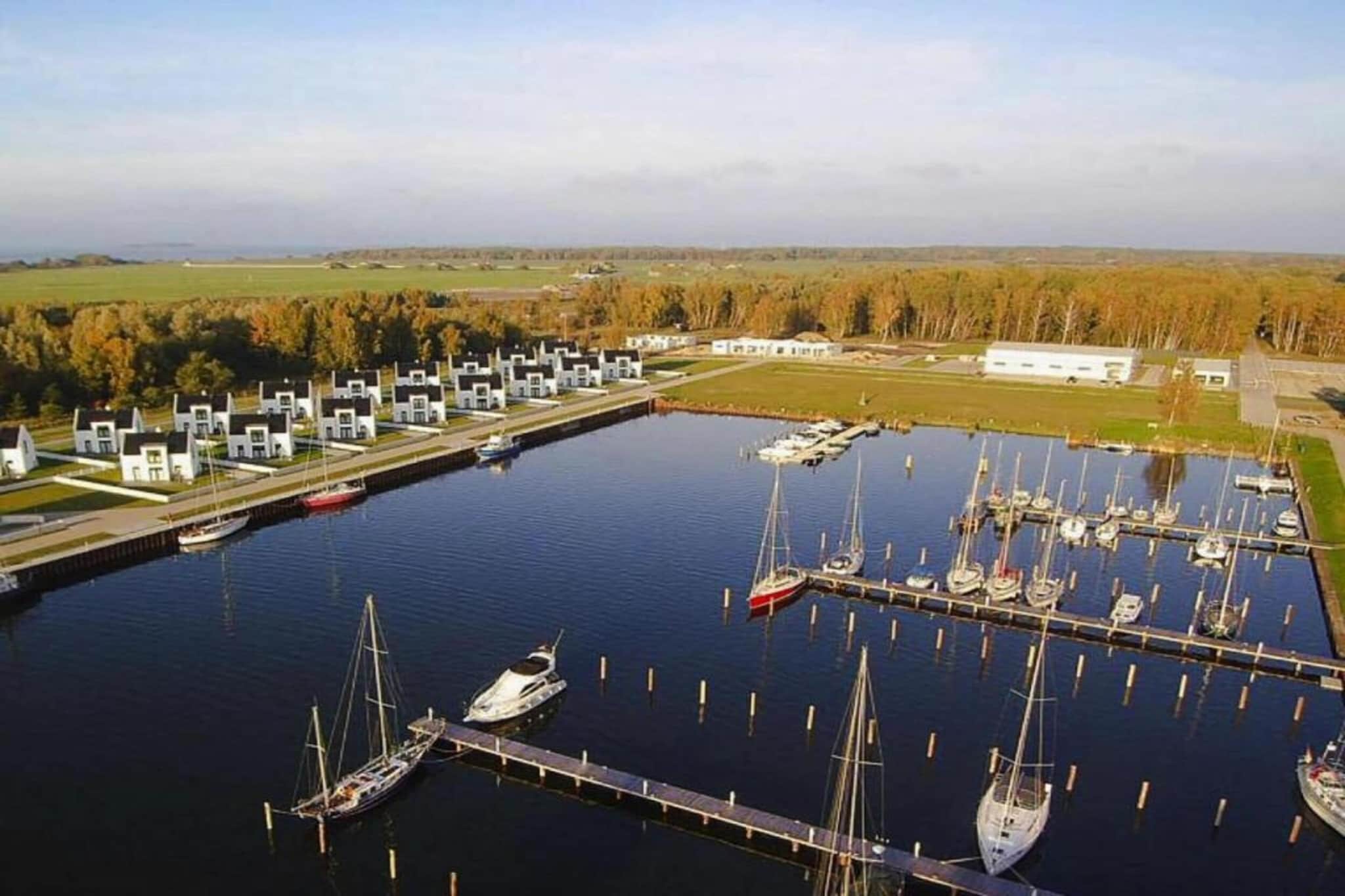 Hausboot in Peenemünde-Gebieden zomer 20km