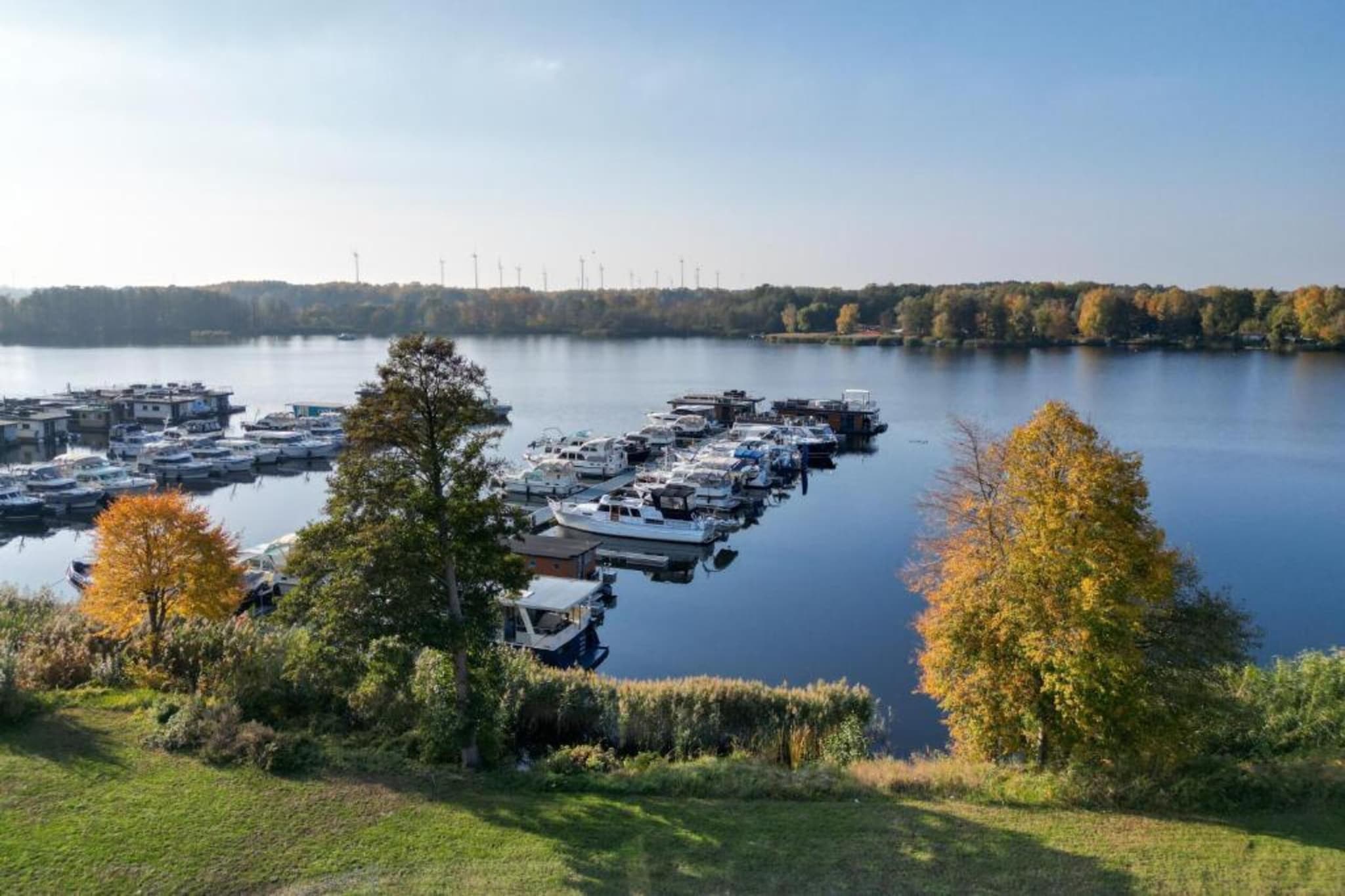 Hausboot in Zehdenick-Gebieden zomer 20km