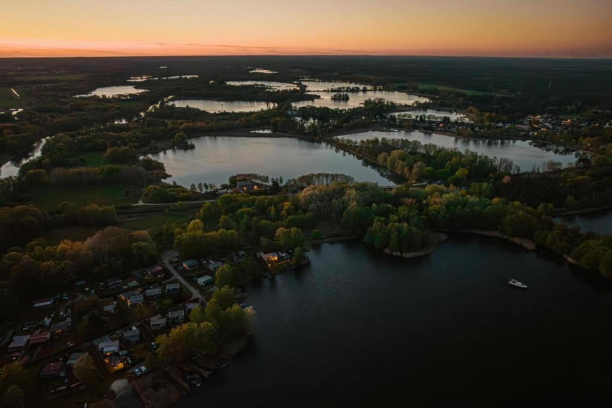 Hausboot in Zehdenick-Gebieden zomer 20km