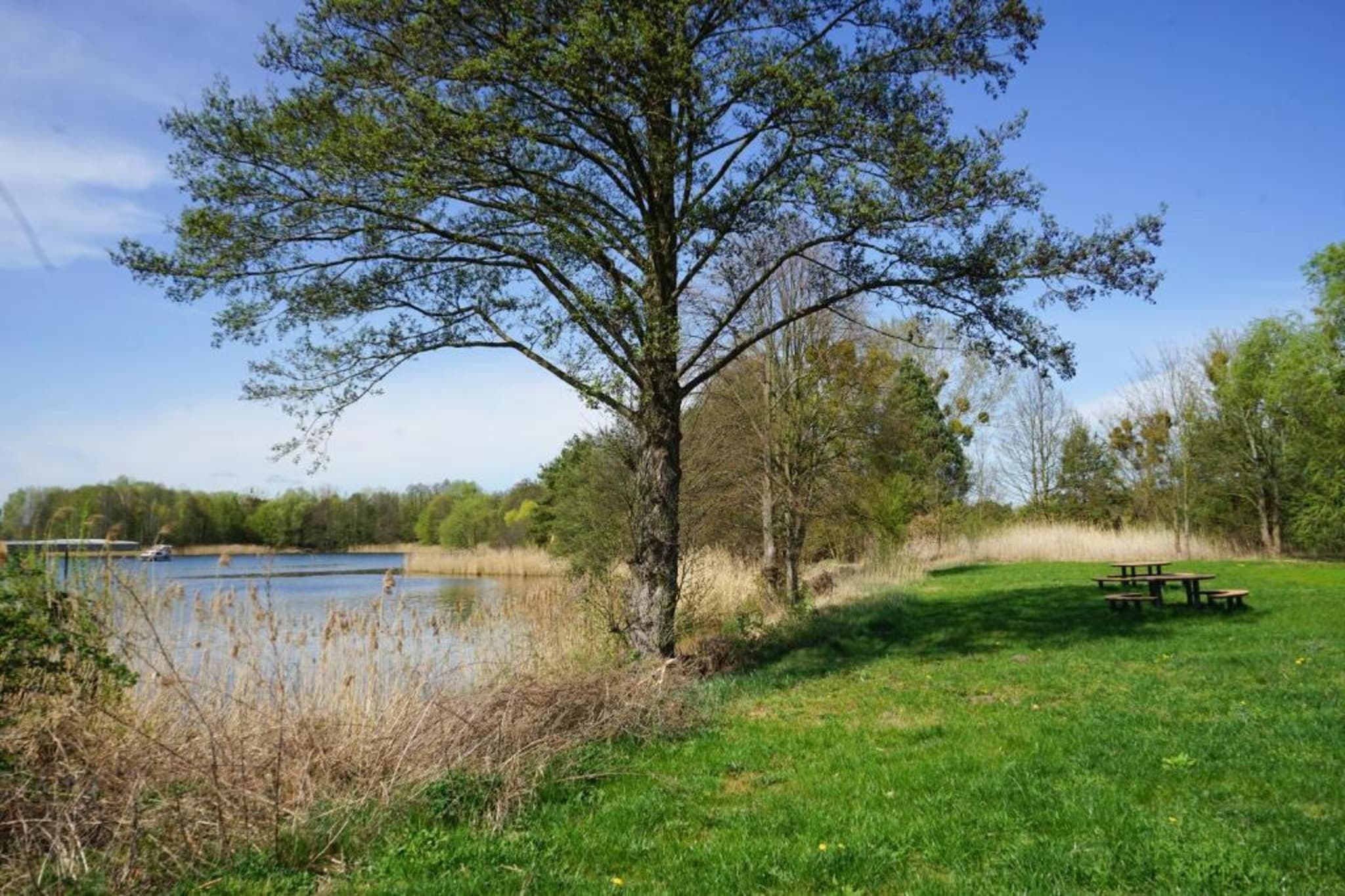 Hausboot in Zehdenick-Gebieden zomer 20km