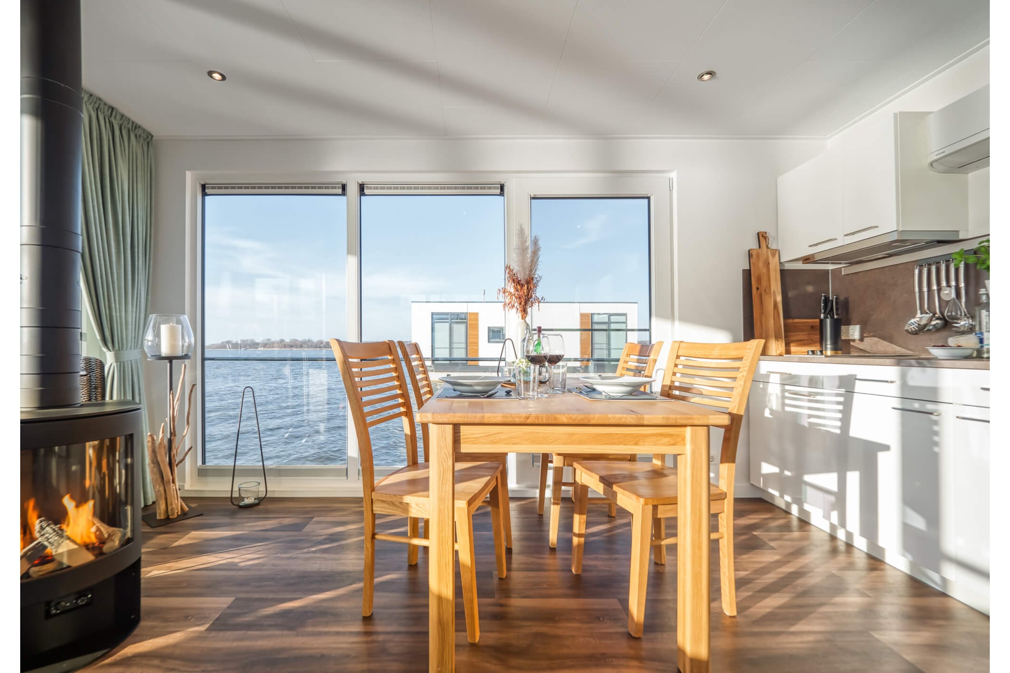 Hausboot in Ribnitz-Damgarten