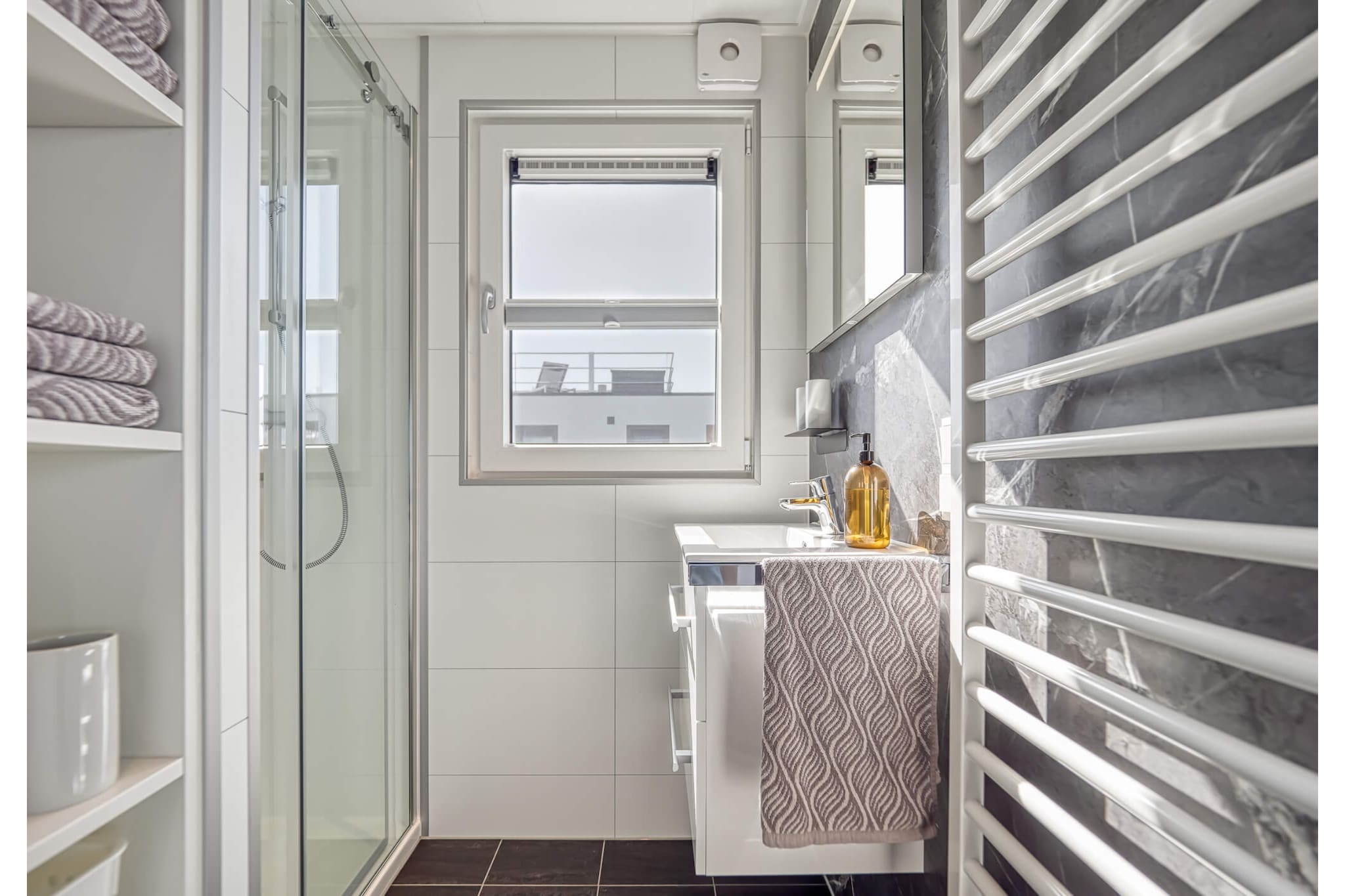 Hausboot in Ribnitz-Damgarten-Badkamer