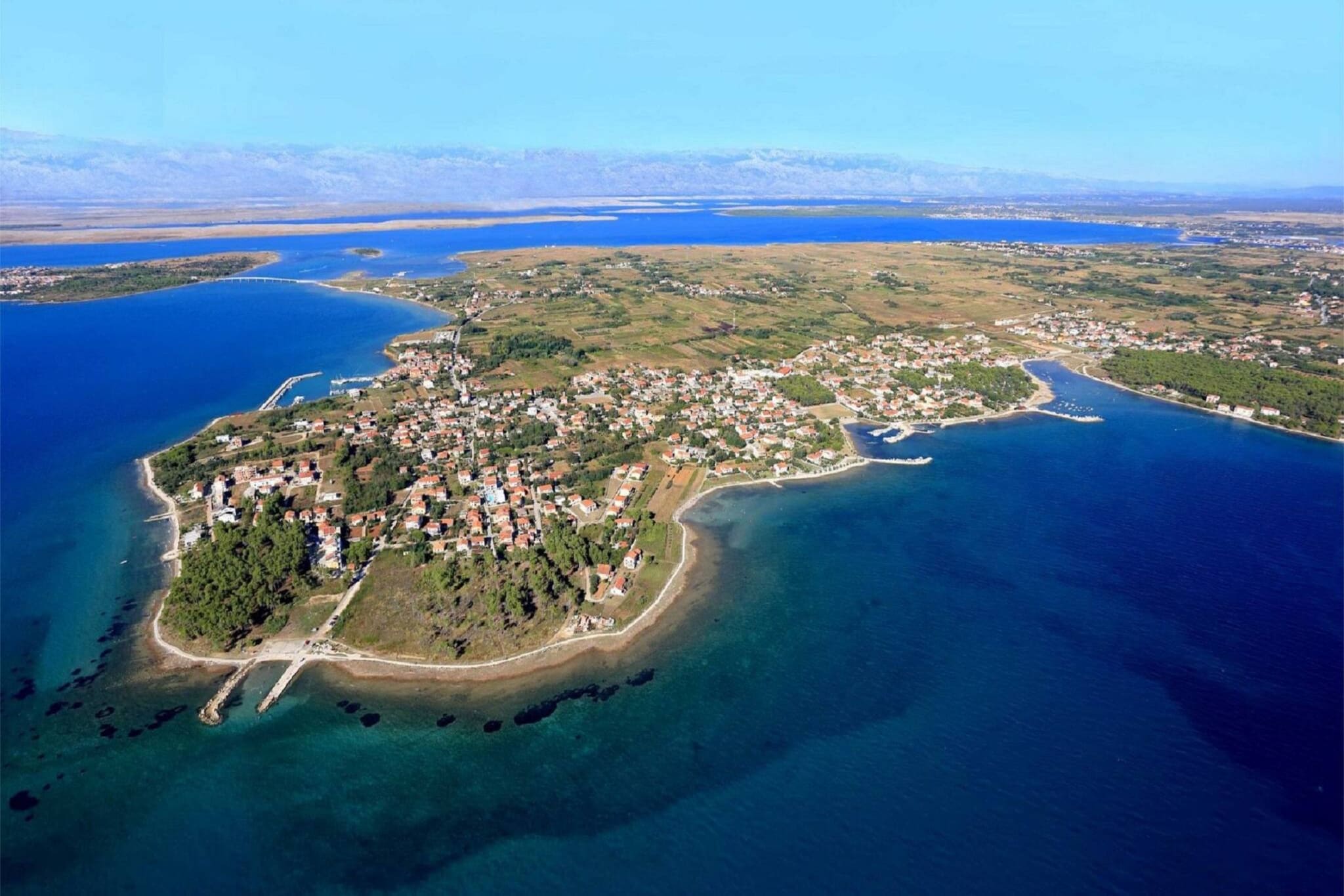 Sea view apartment Privlaka-Zones été à 20 km