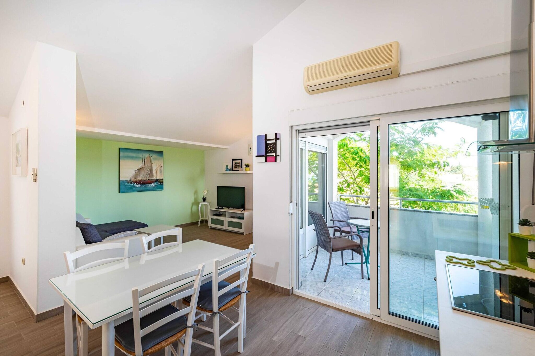 Sea view apartment Dajana-Esszimmer