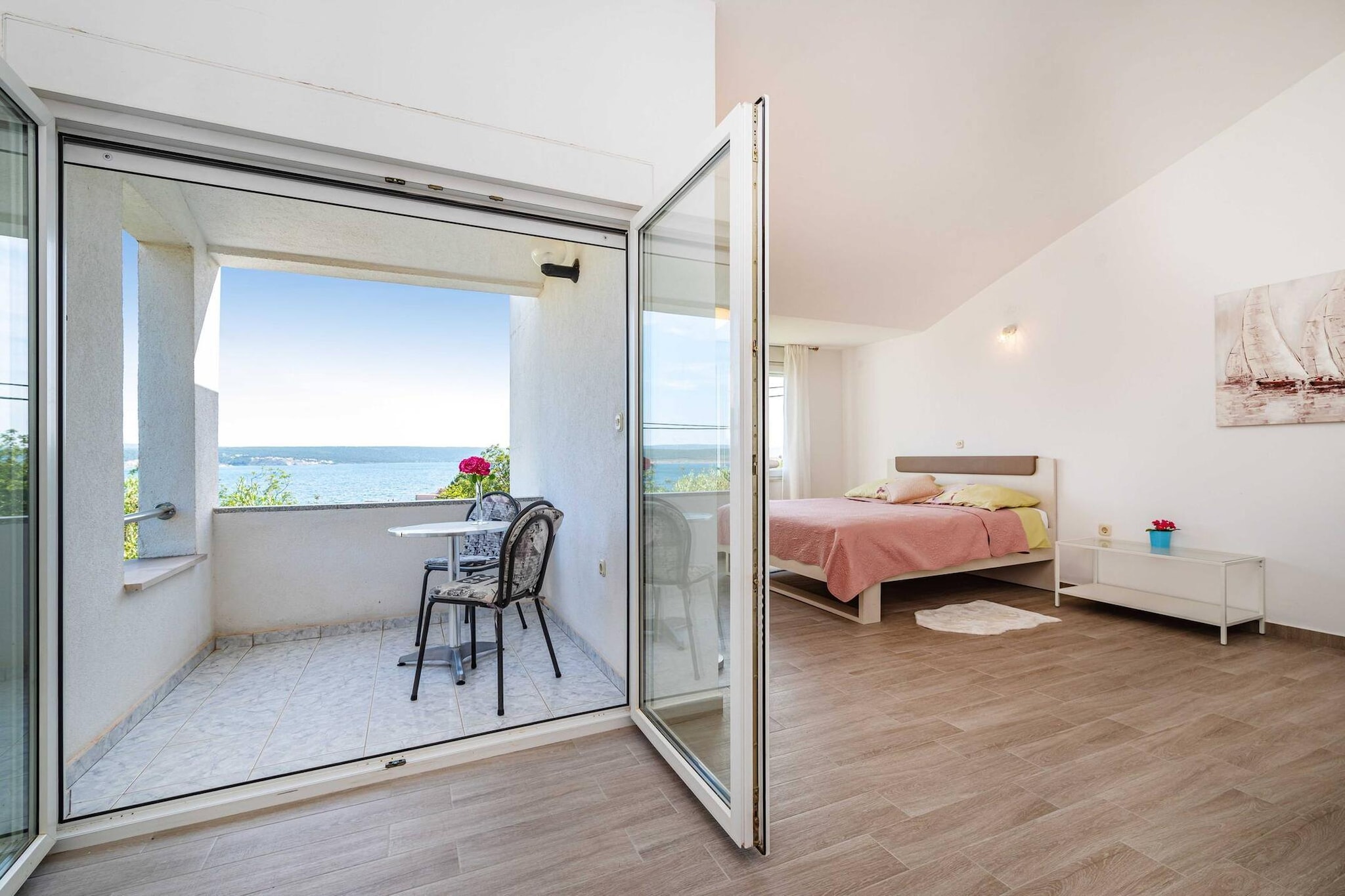 Sea view apartment Dajana-Terrasse/Balkon