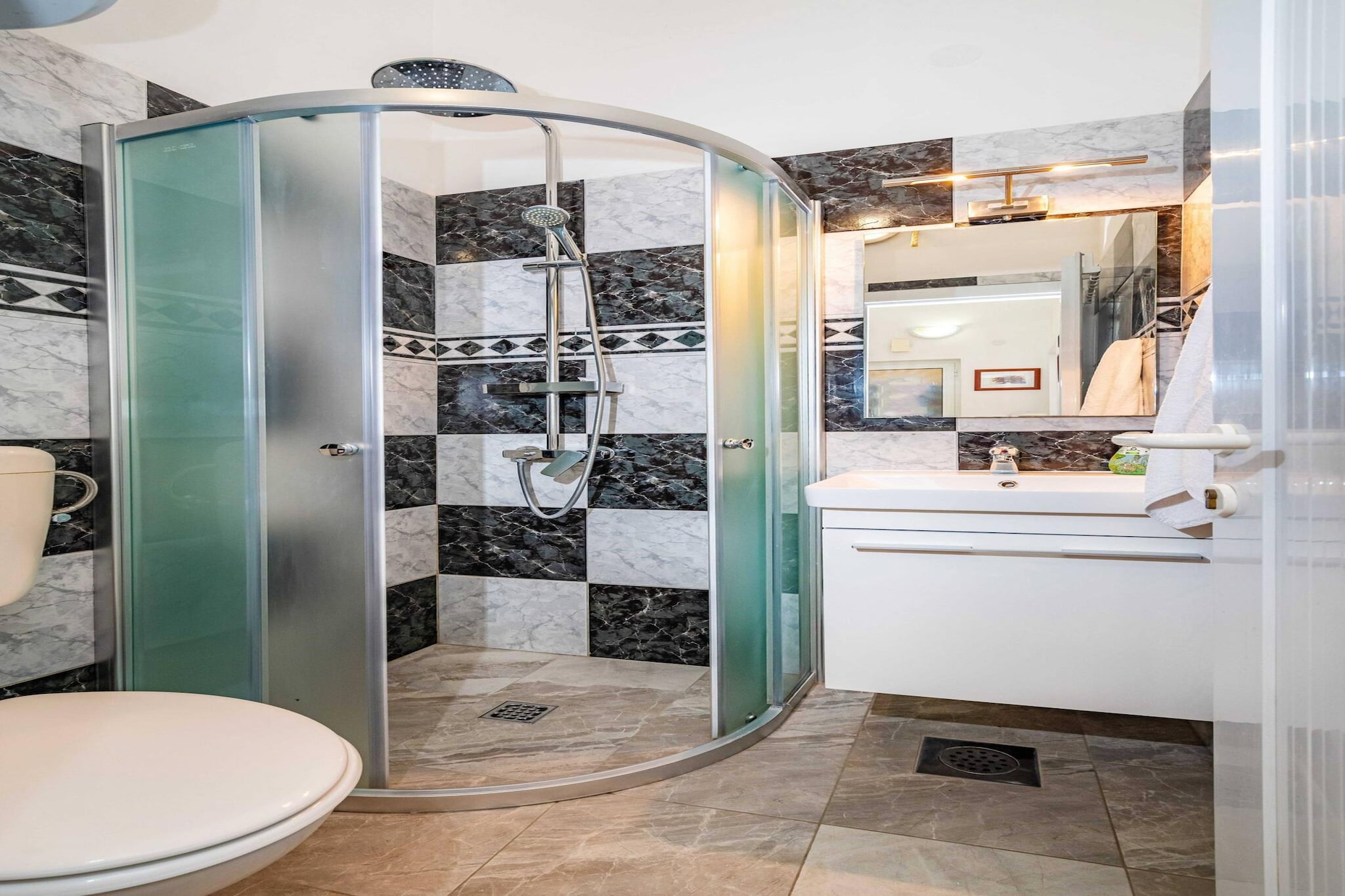 Sea view apartment Dajana-Badezimmer