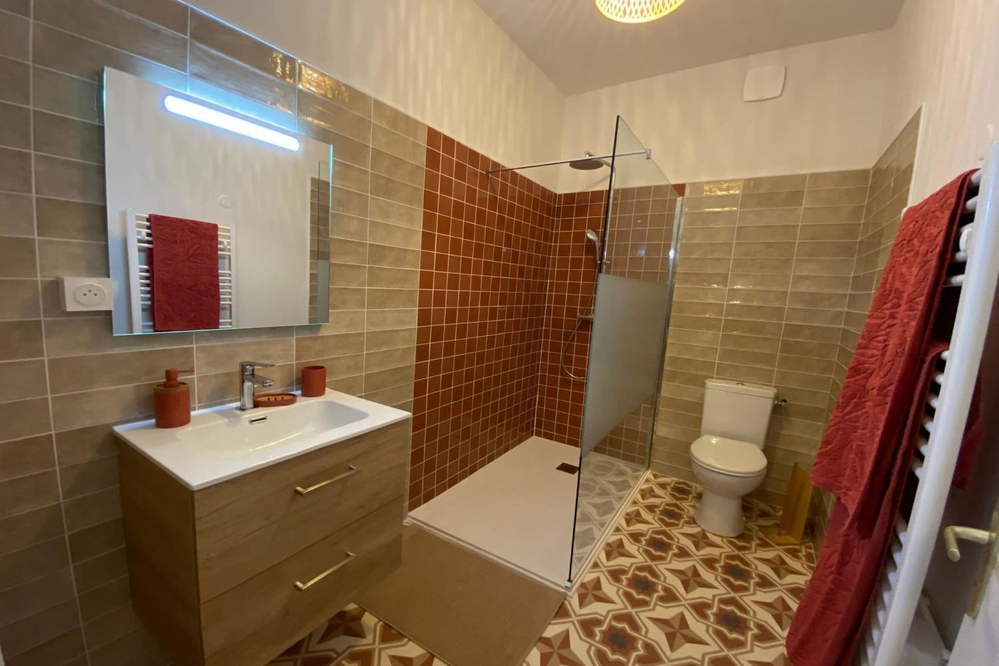 Les jardin de l'Oasis-Badkamer