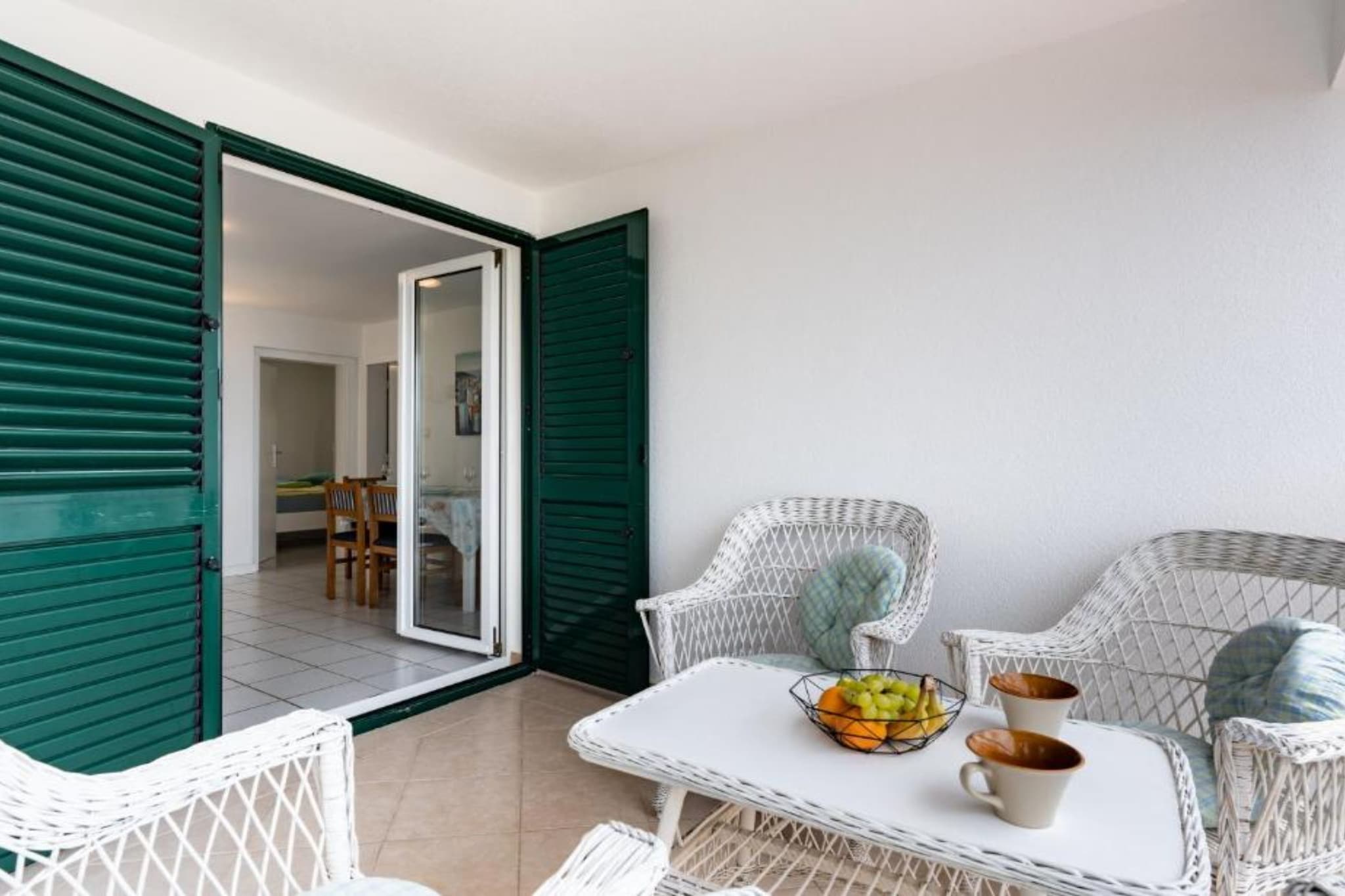 Apartment Green Garden View - One Bedroom Apartment With Terrace-Terrace balcony