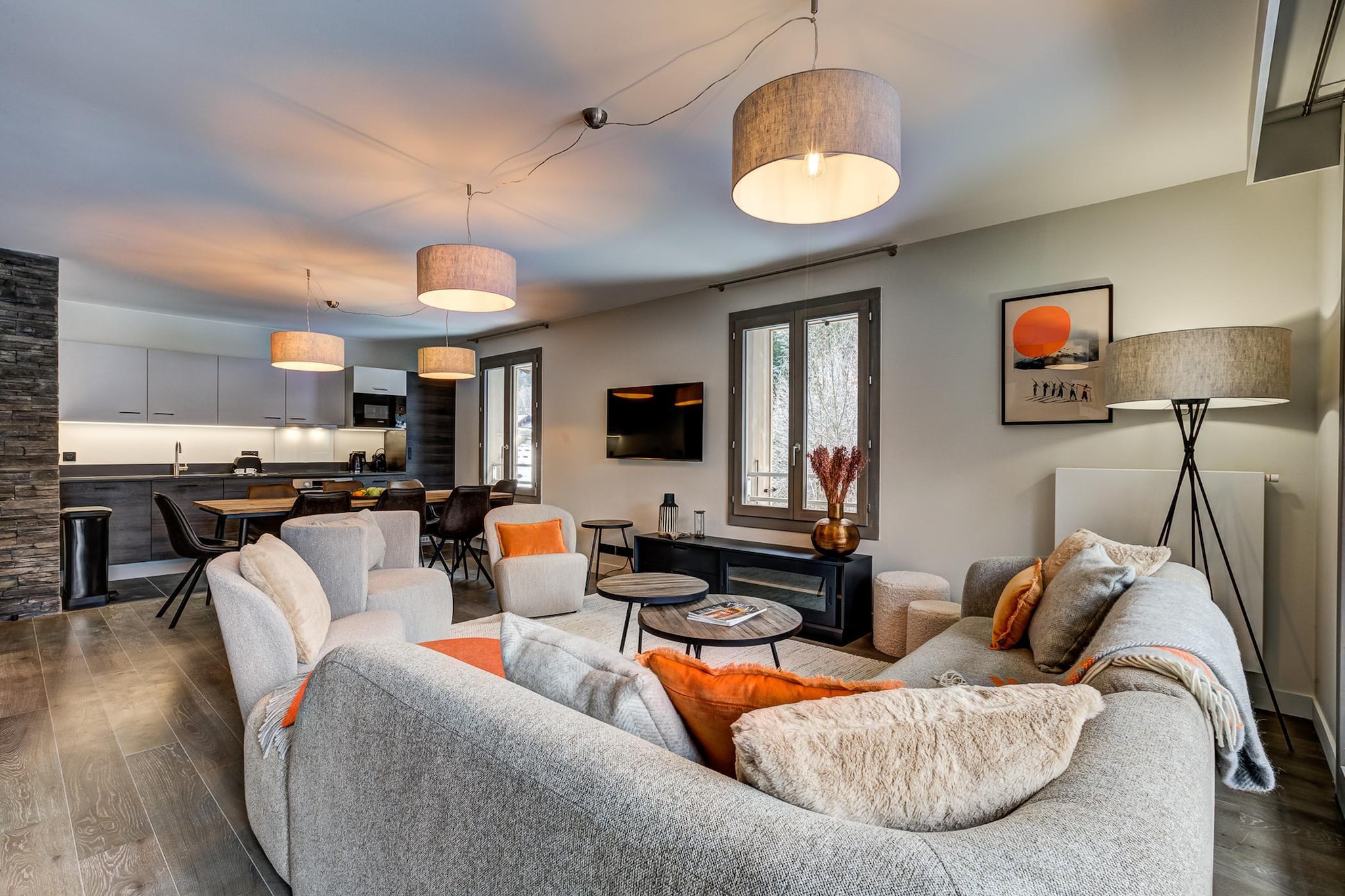 Duplex with Mountain Views, Chamonix