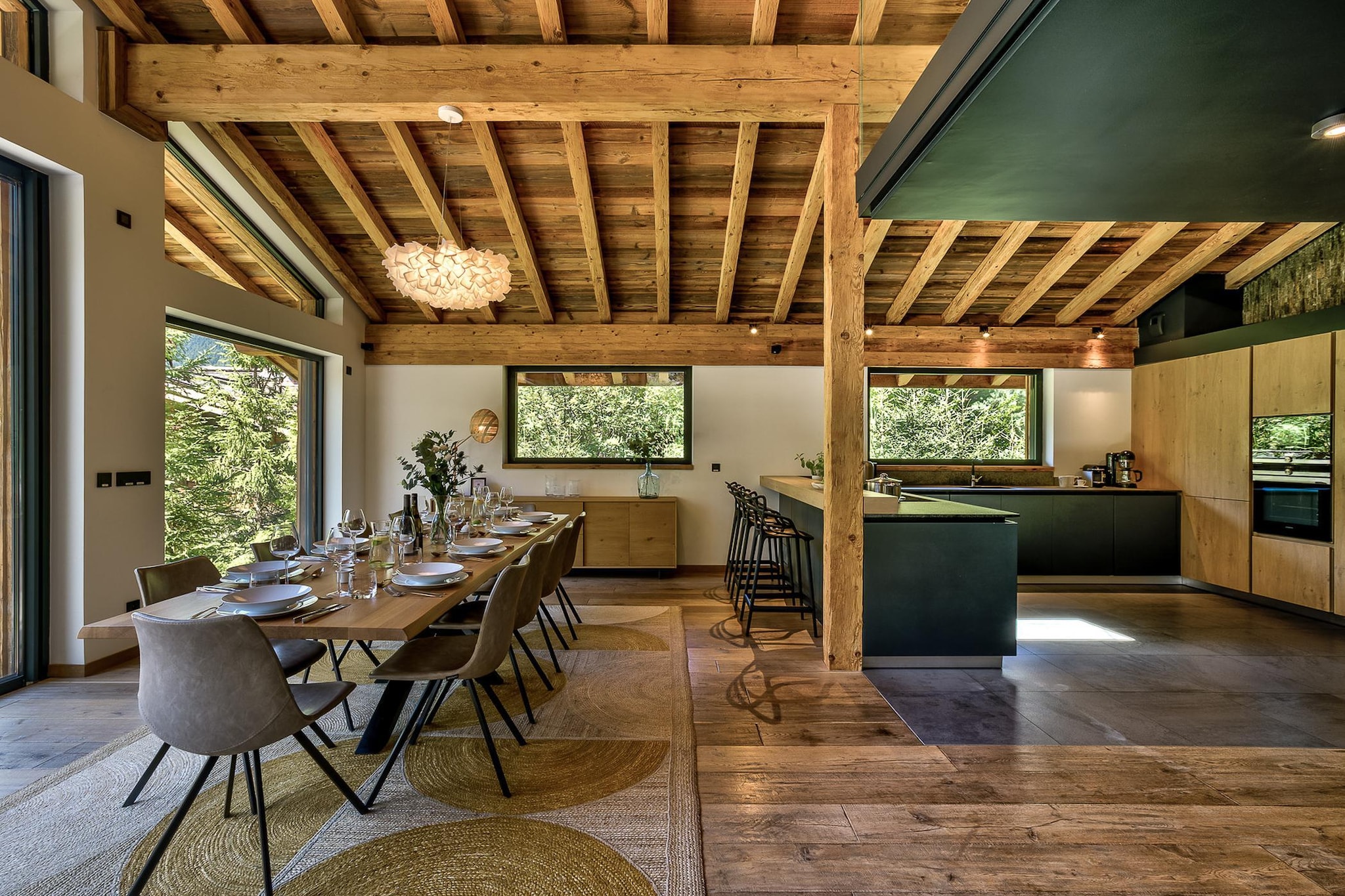 Black Stone-Eetkamer