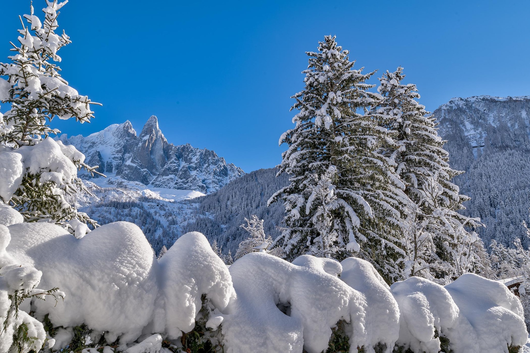Black Stone-Uitzicht winter