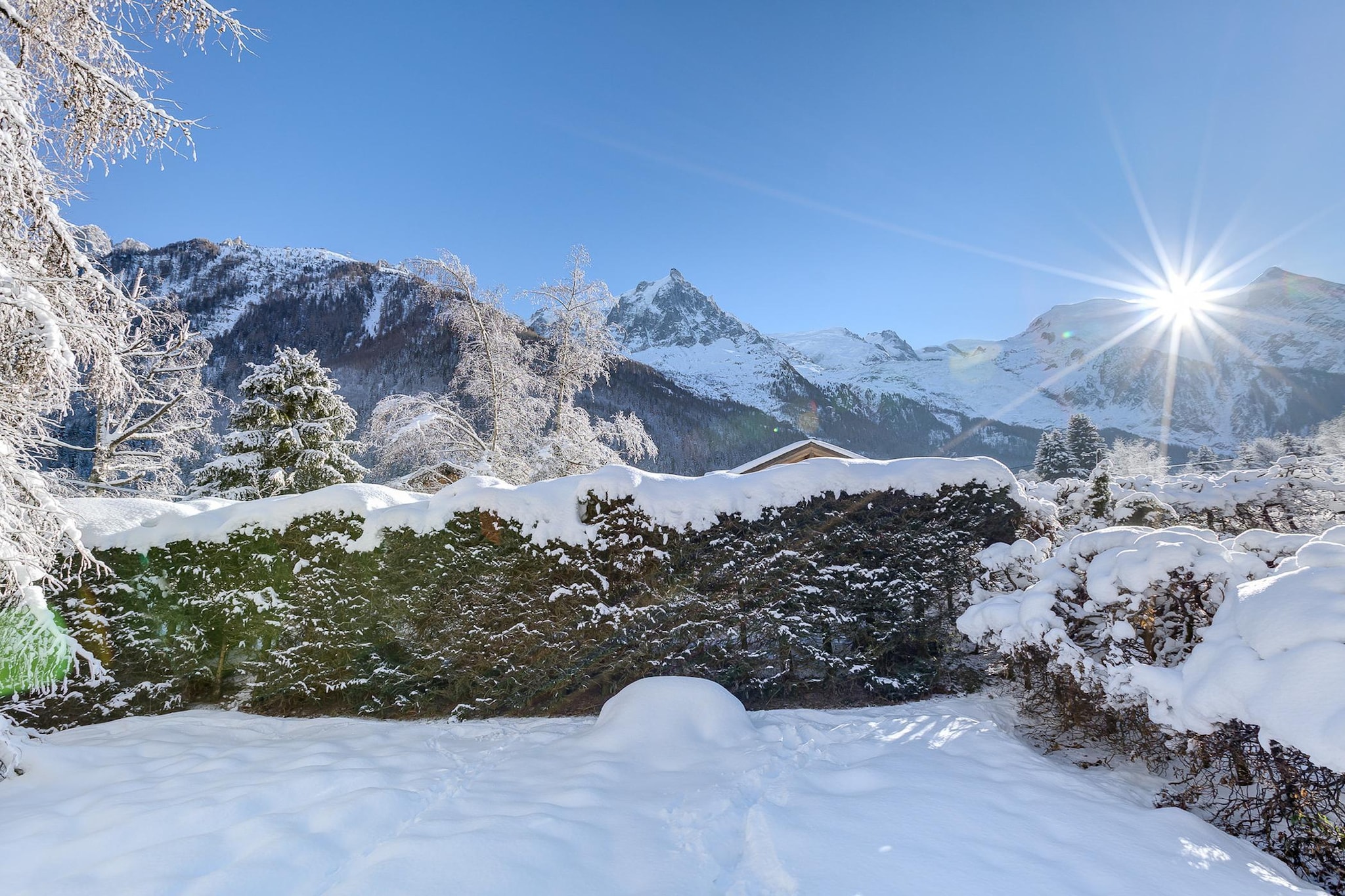 Favrands-Garden in winter