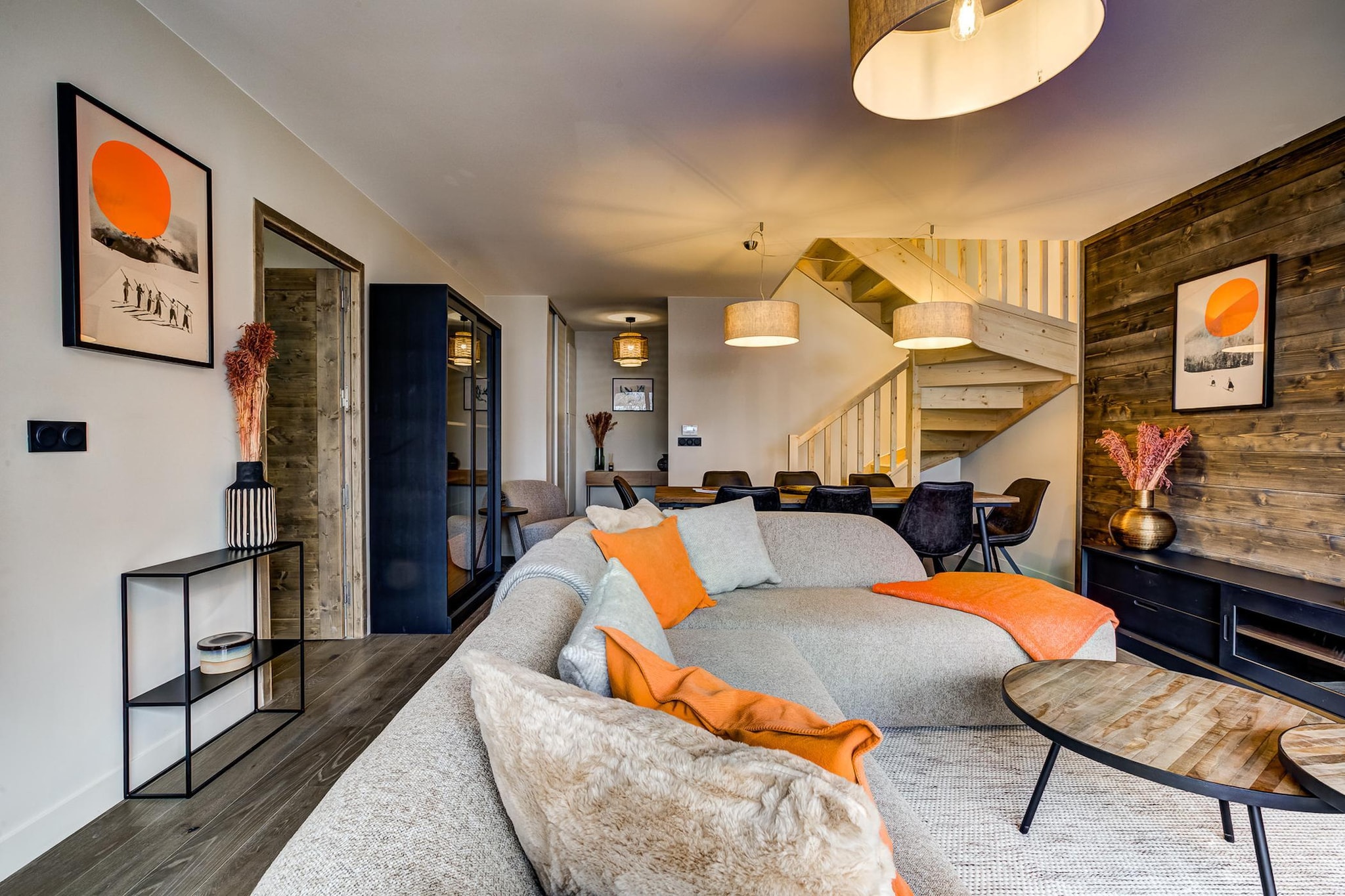 White Pearl A34-Woonkamer