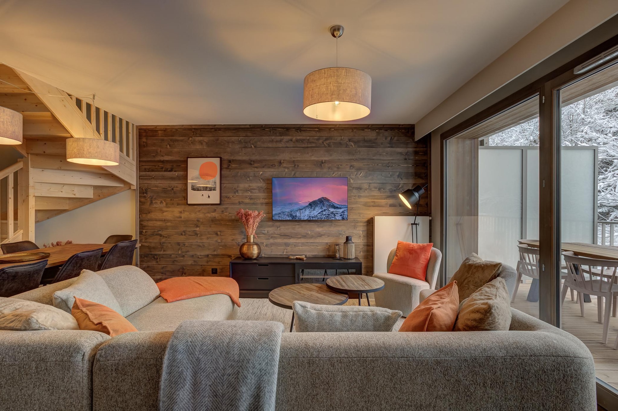 White Pearl A34-Woonkamer