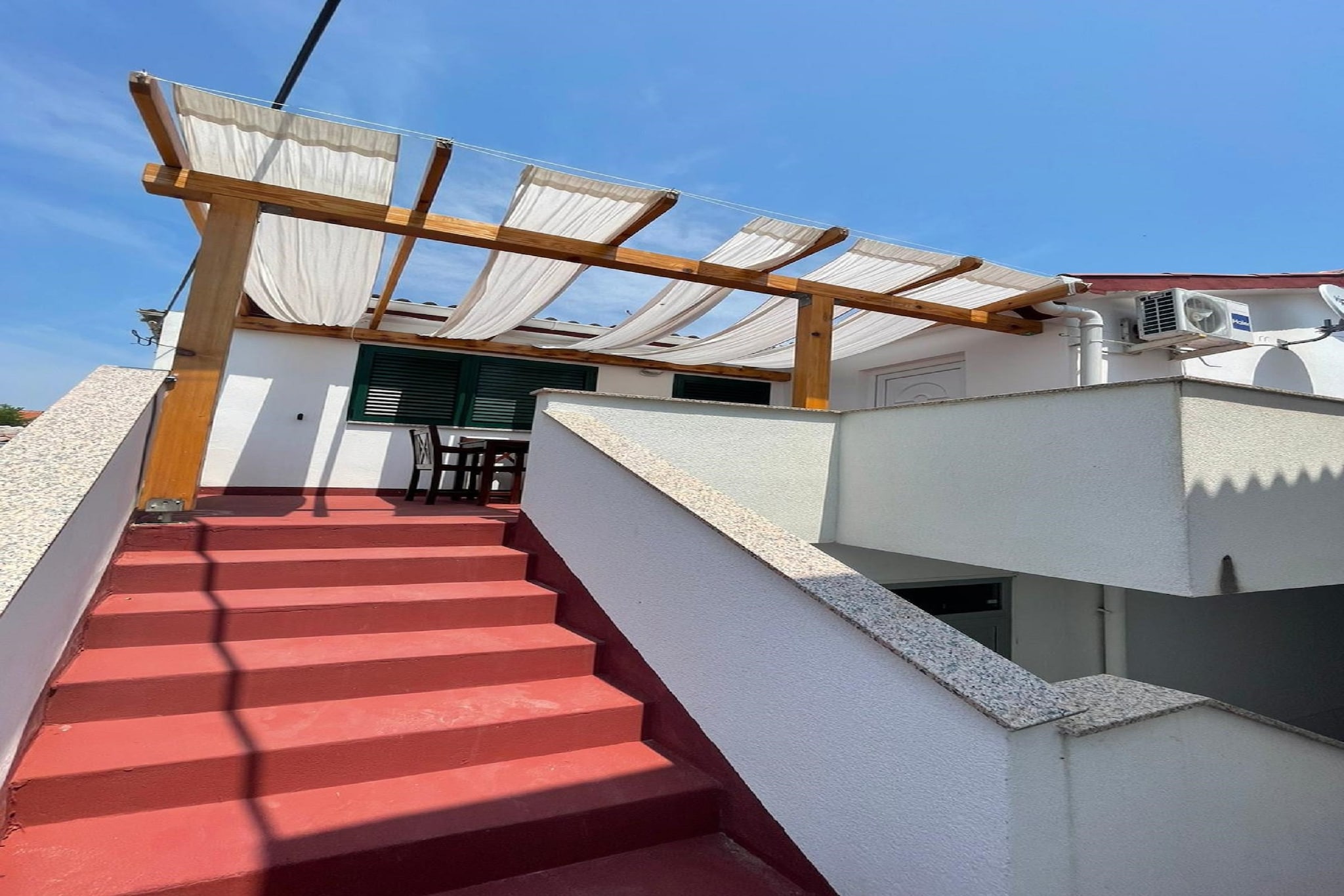 Beach Apartment Neno-Terrasse/Balkon