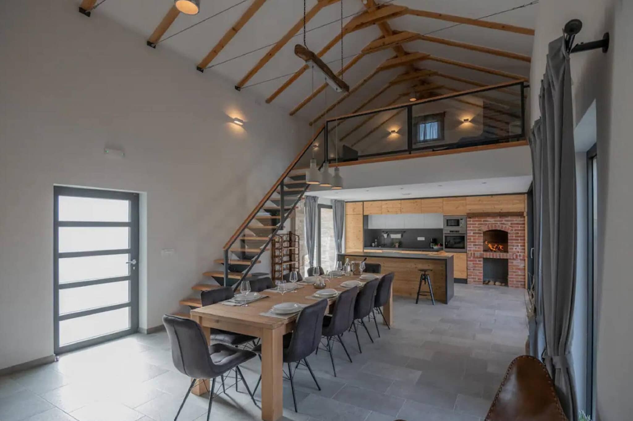 Luxury Villa Prolozac-Esszimmer