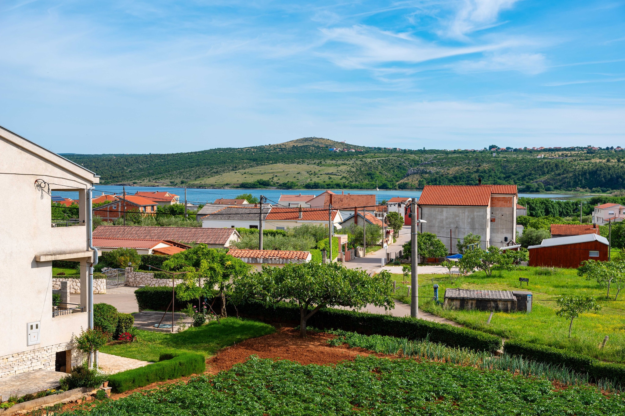 Sea view apartment Nika-Gebiete Sommer 1 km