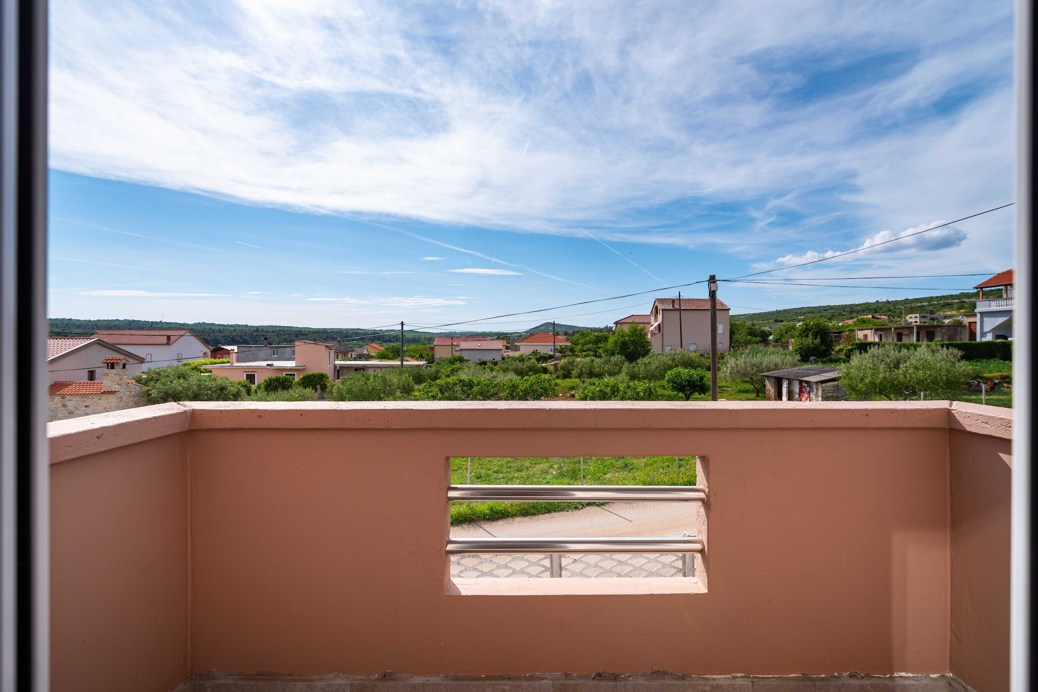 Sea view apartment Nika-Terrasse/Balkon