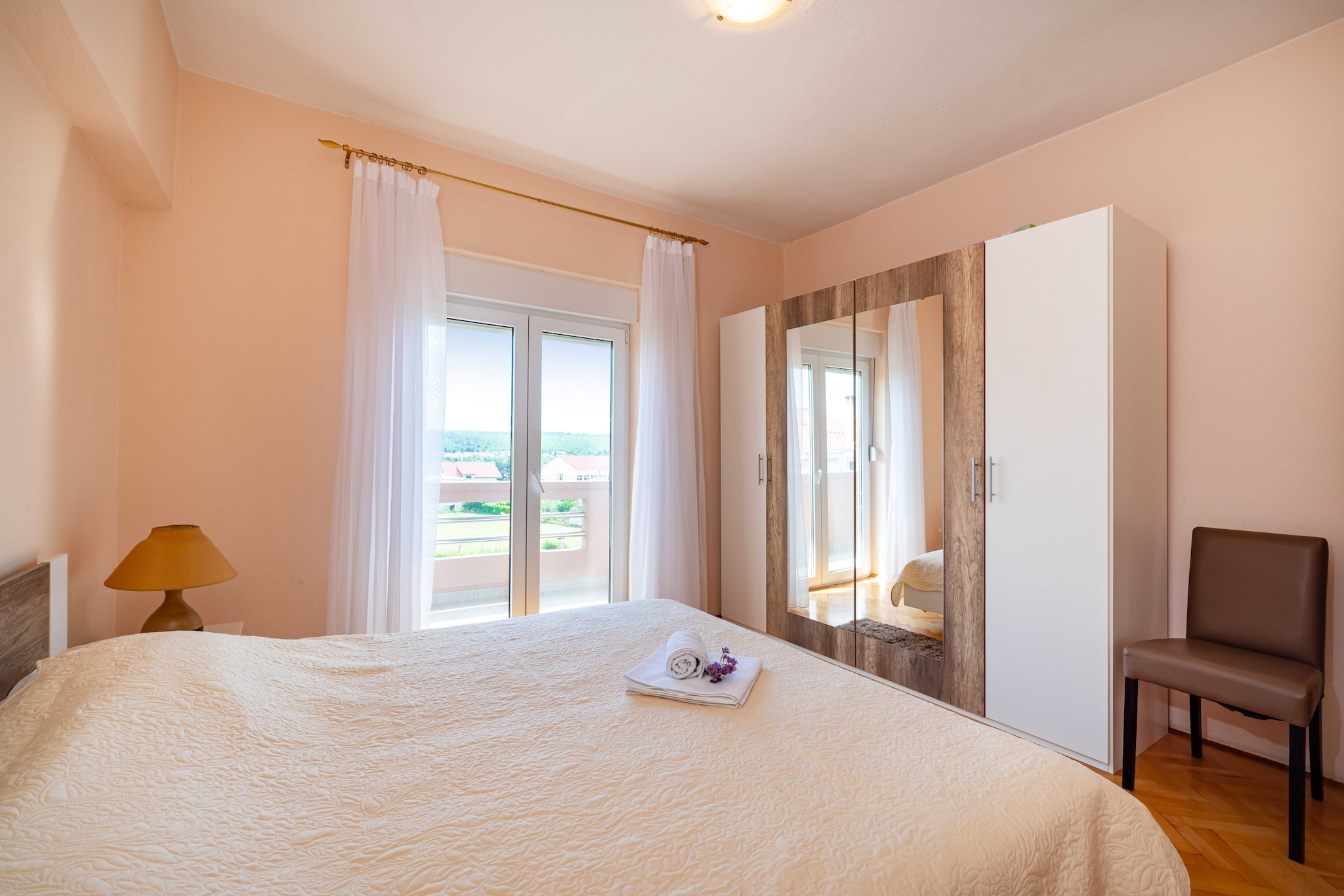 Sea view apartment Nika-Schlafzimmer