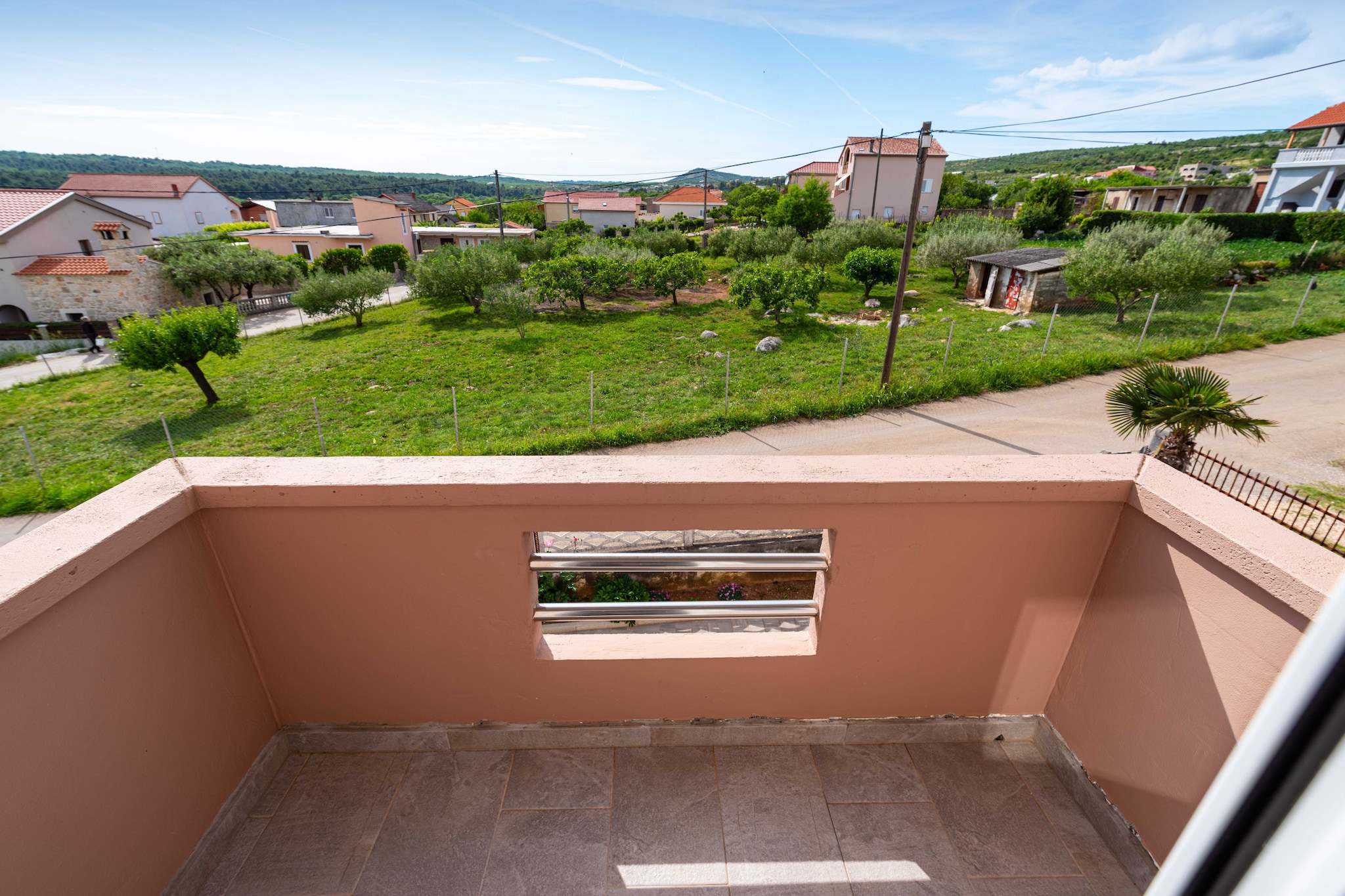 Sea view apartment Nika-Terrasse/Balkon