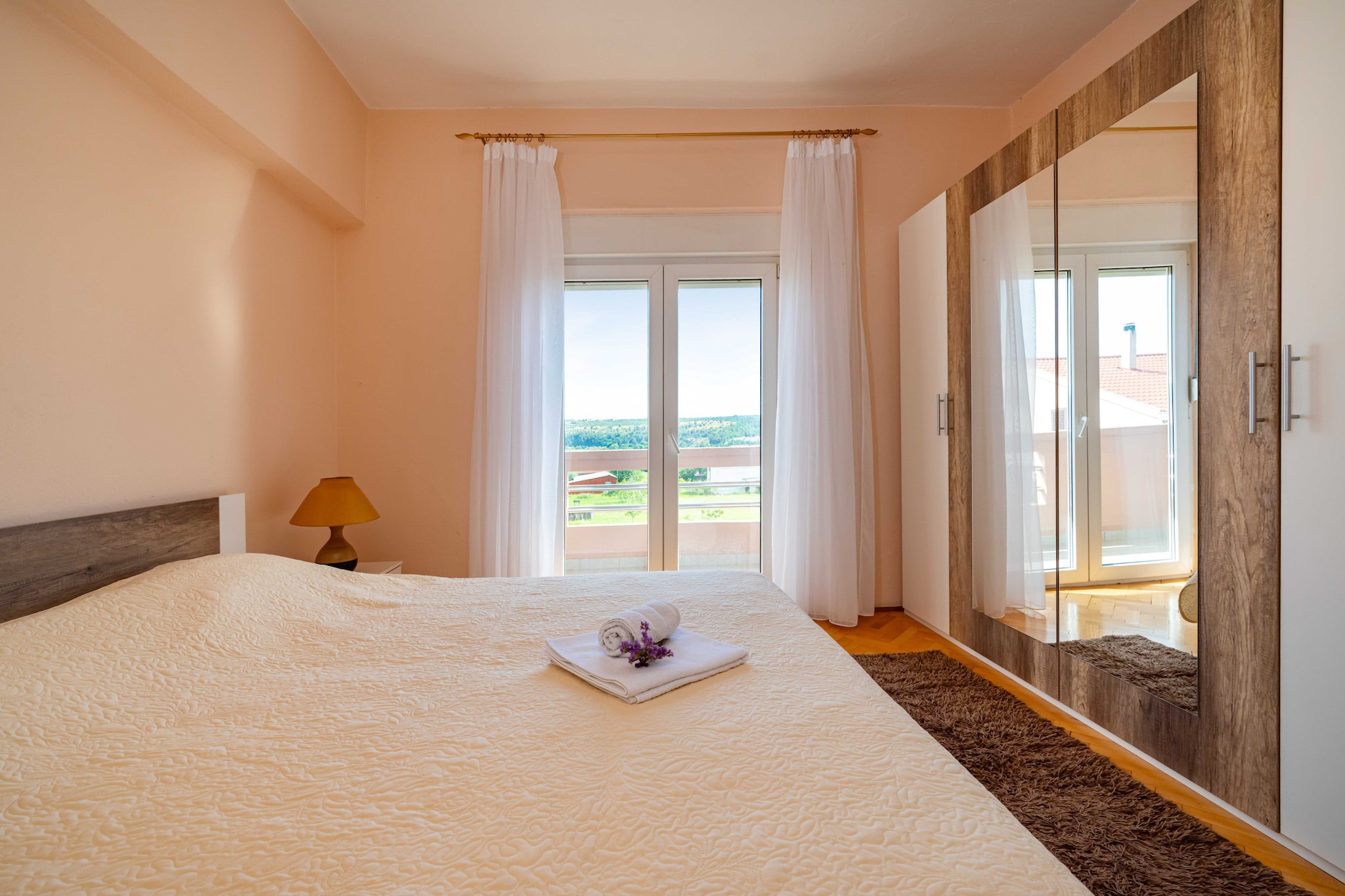 Sea view apartment Nika-Schlafzimmer