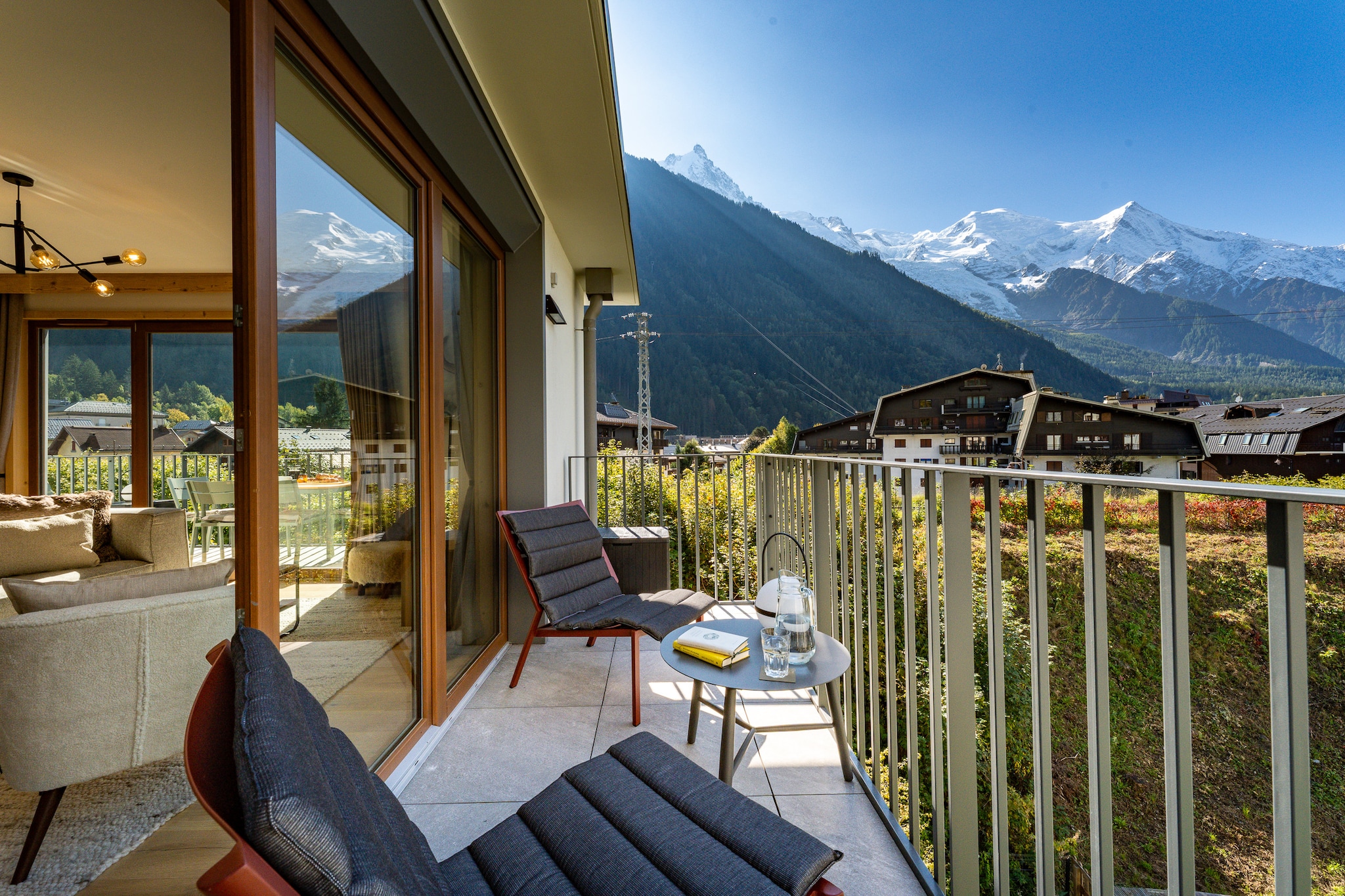 Blanc Mont Blanc 303-Terrasse / balcon