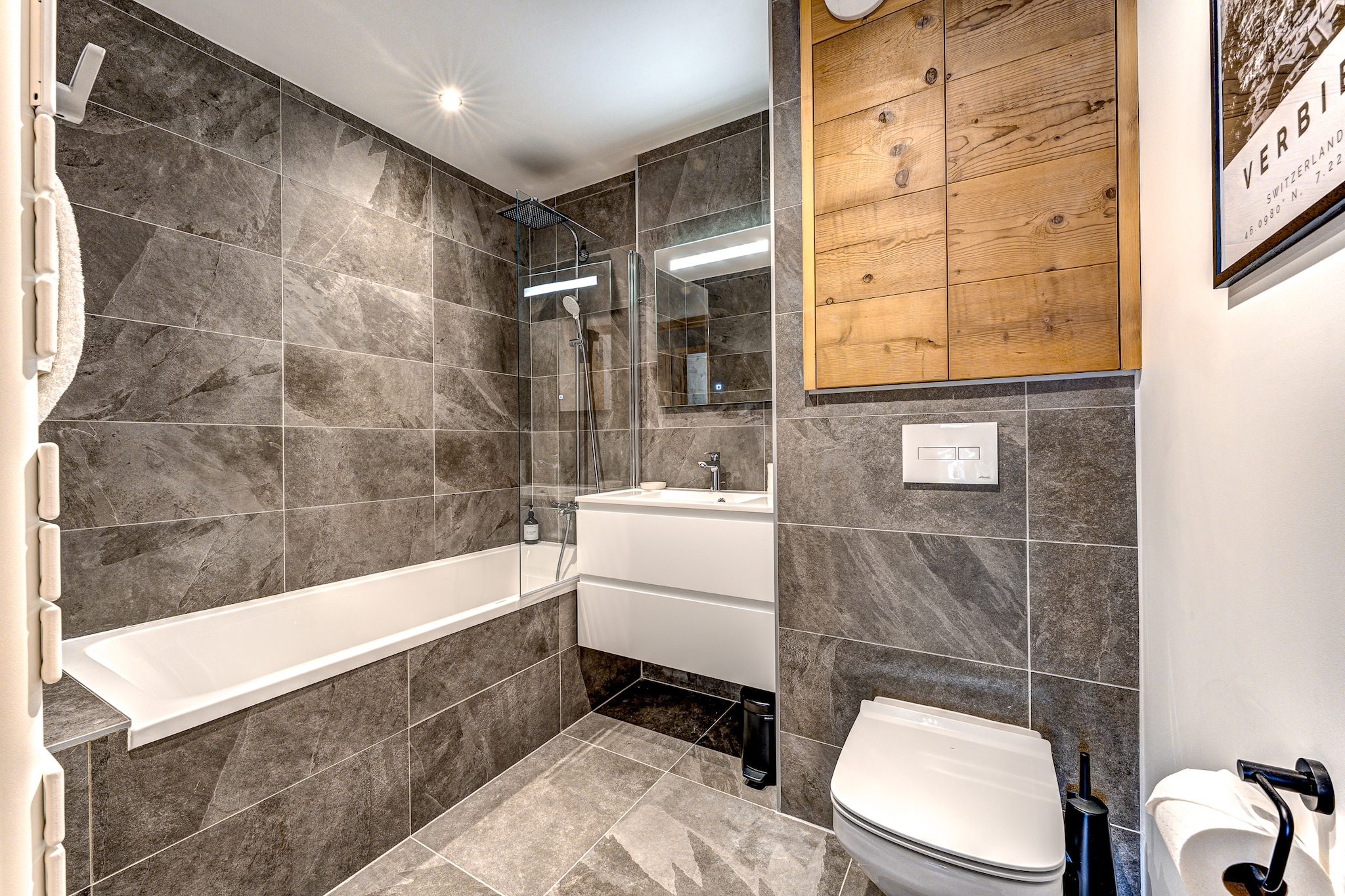 Blanc Mont Blanc 303-Salle de bain