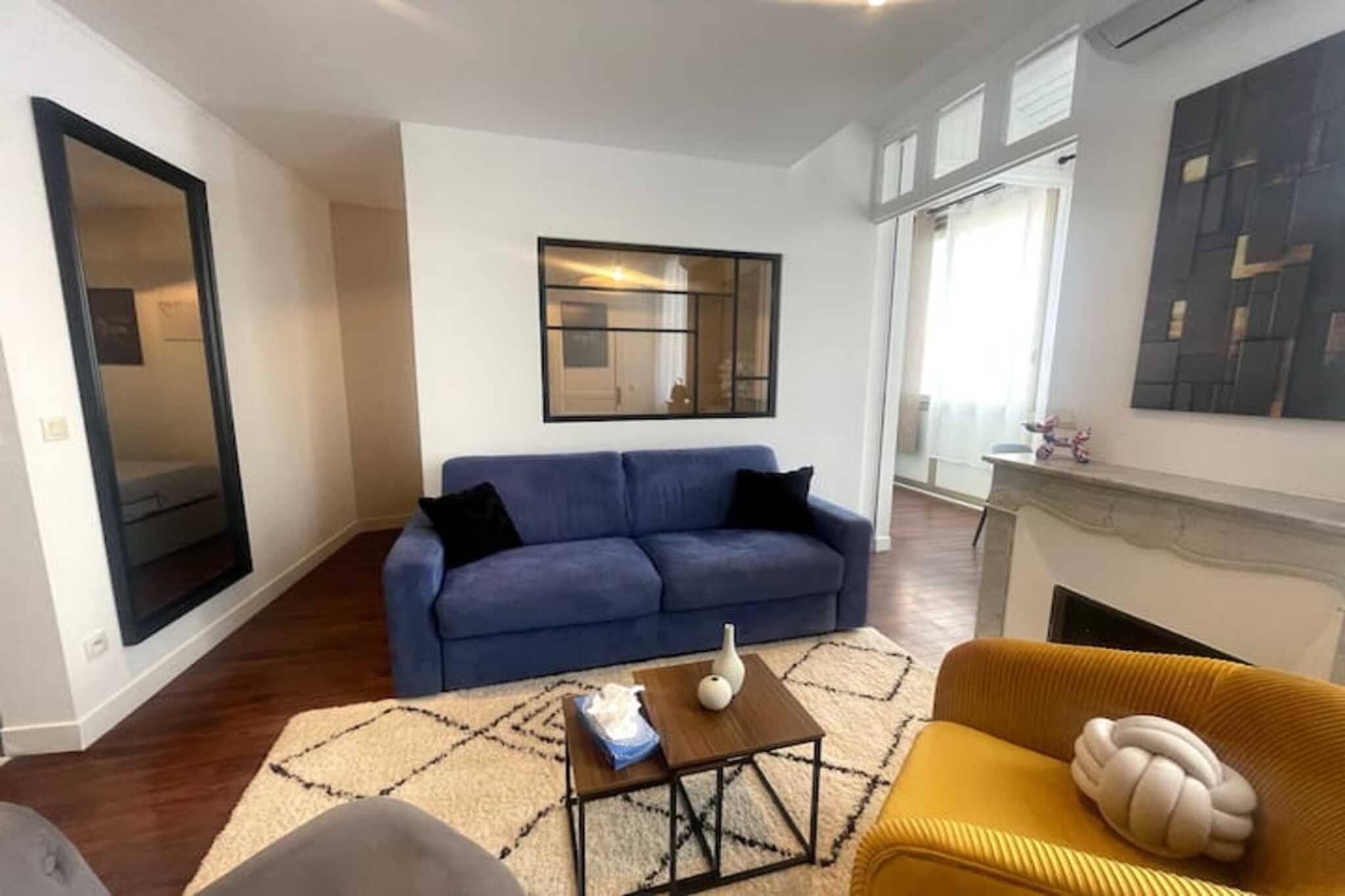 Studio cosy  cour intérieure - Cannet-Living room